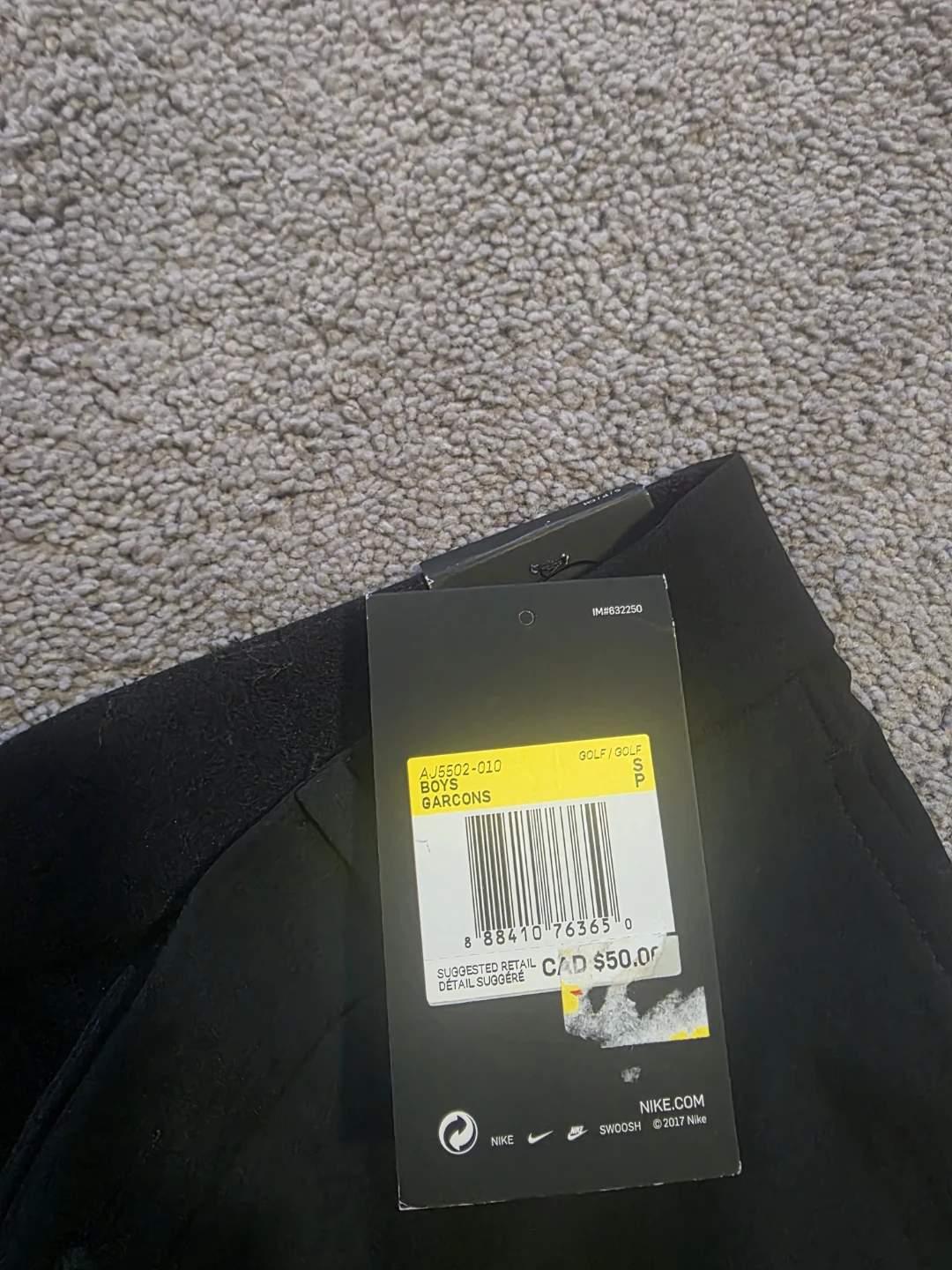 Nike Boys Golf Shorts Black Standard Fit - photo 2