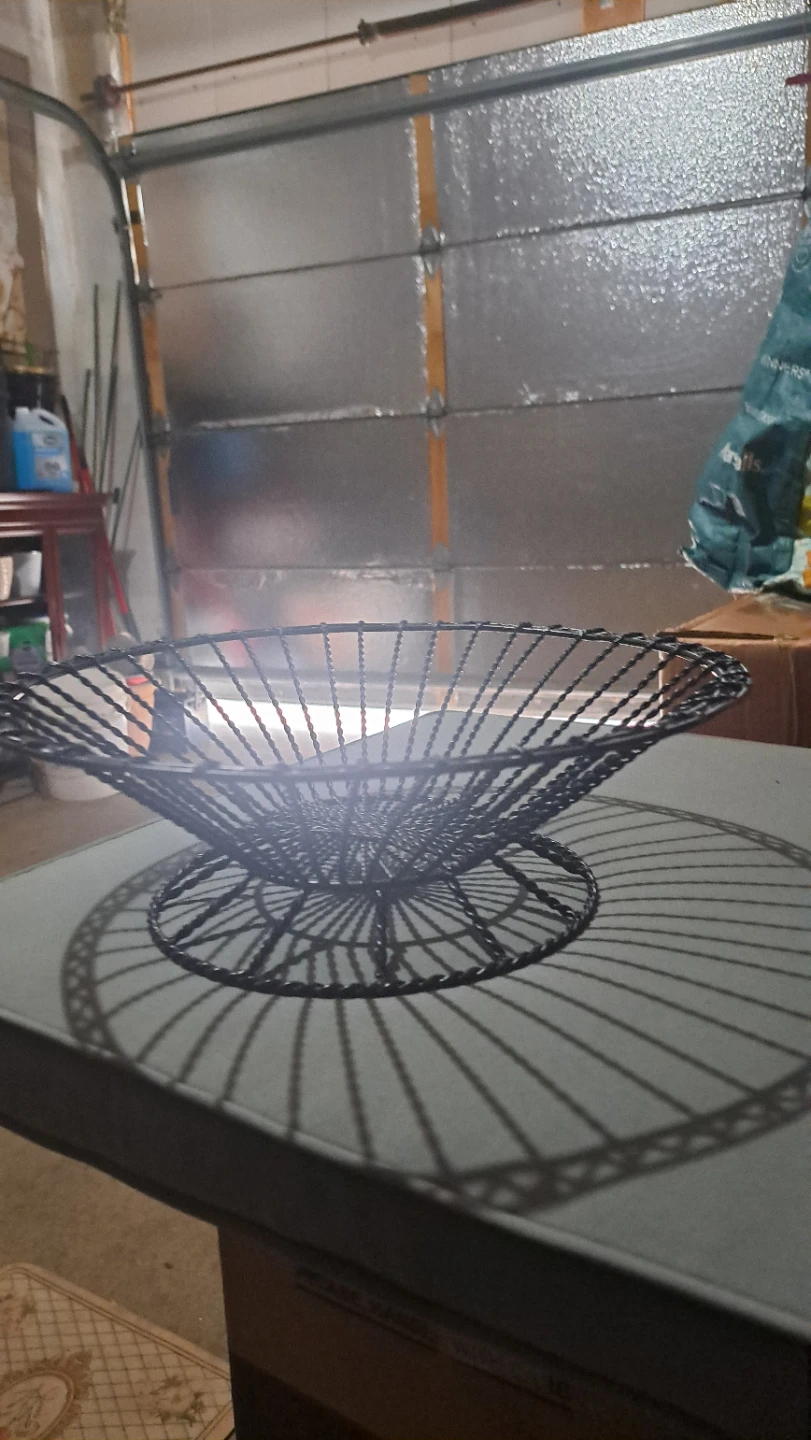 Black Wire Fruit Bowl - photo 2