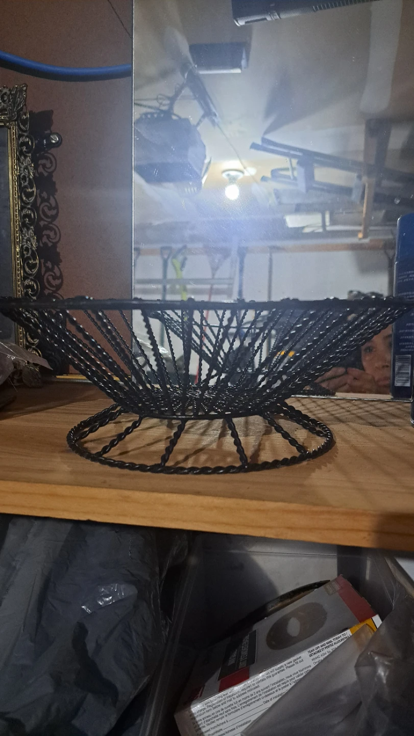 Black Wire Fruit Bowl - photo 3