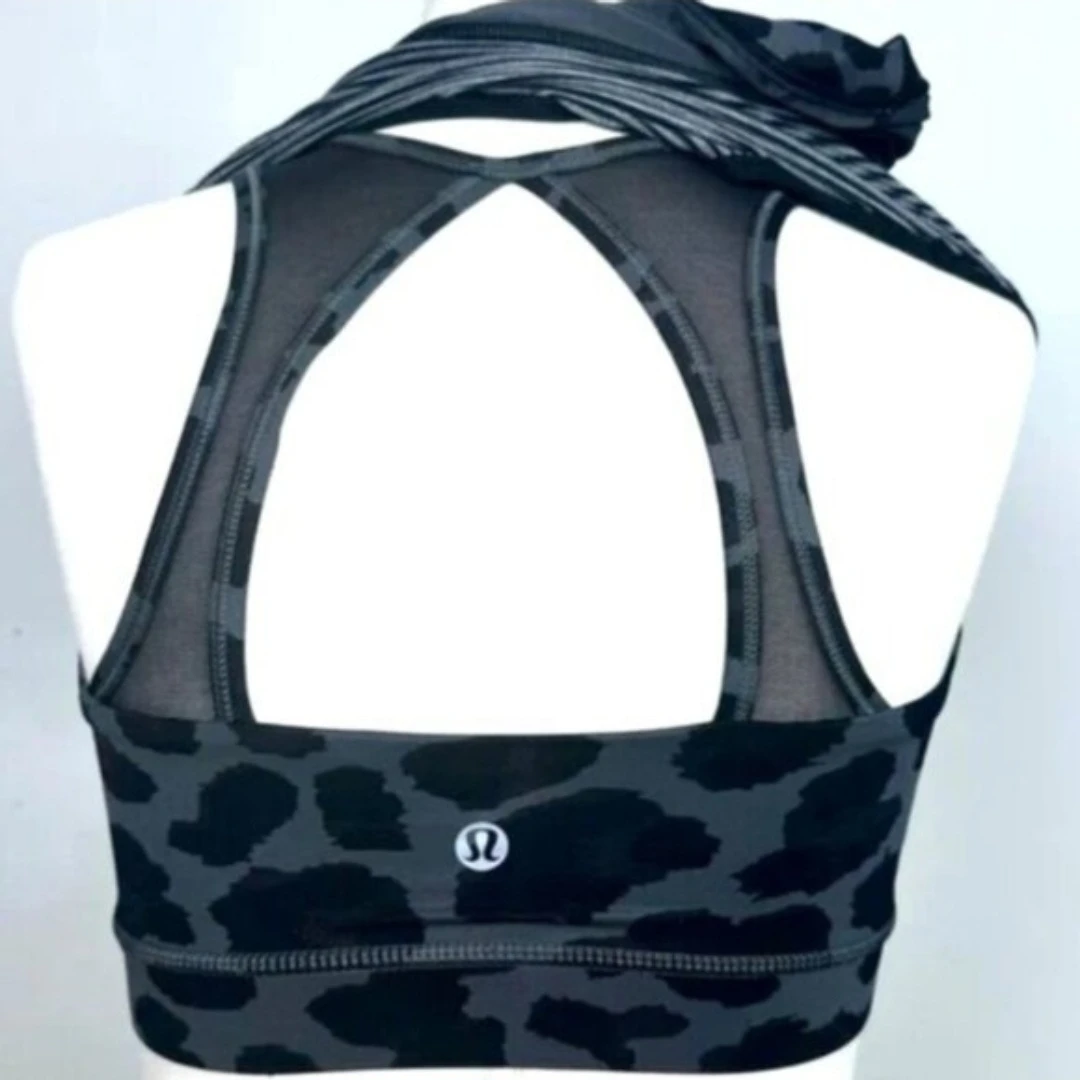 Lululemon Leopard Print Tank Top & Sports Bra Set - photo 4