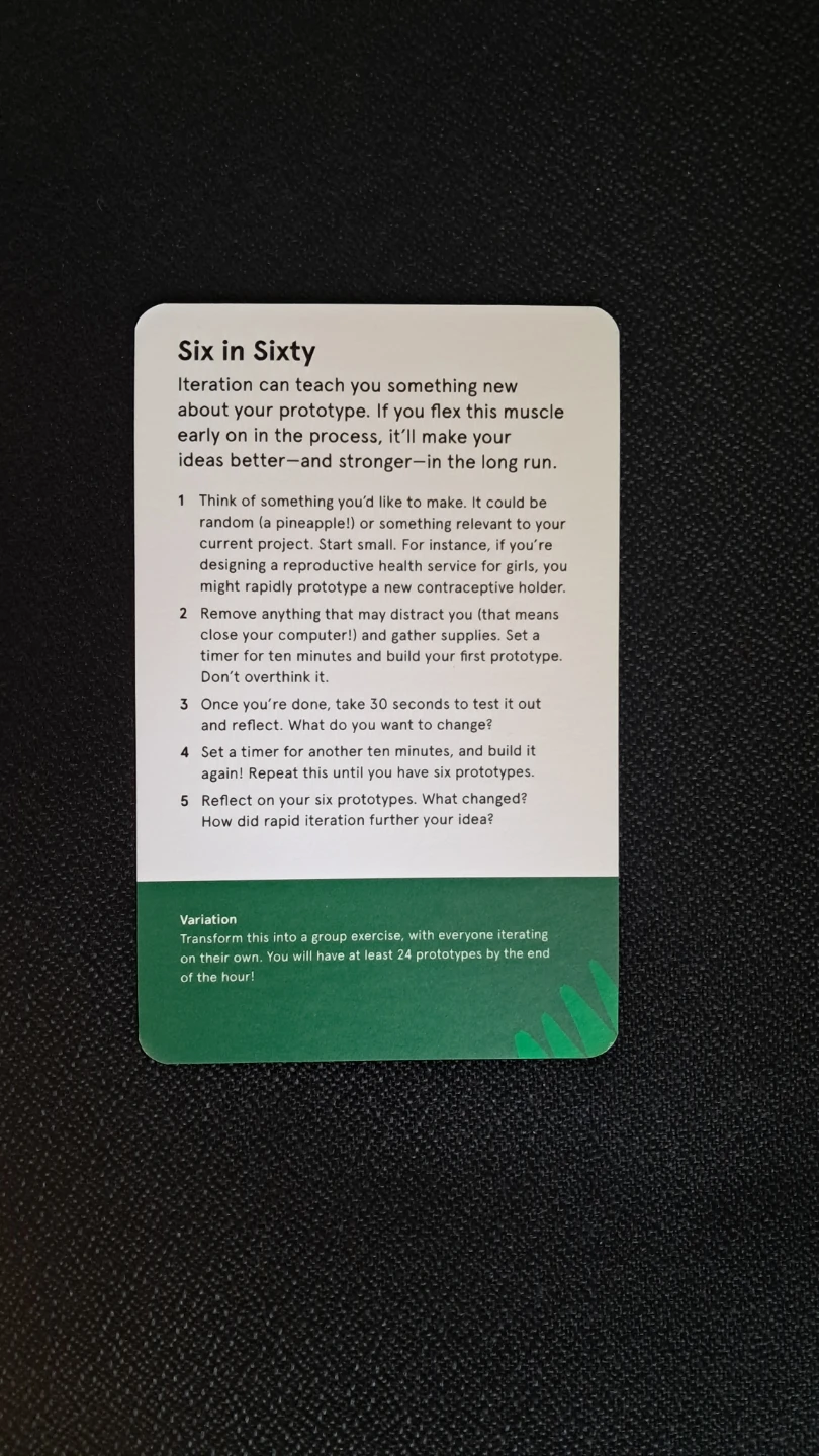 IDEO Design Kit Travel Pack Cards - photo 4