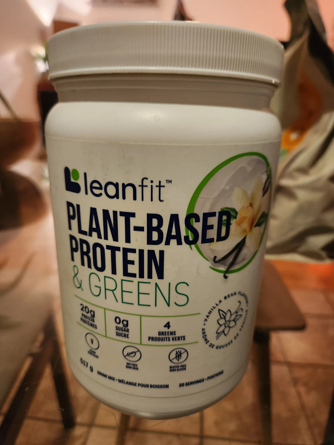 Leanfit Plant-Based Protein & Greens Vanilla Bean
