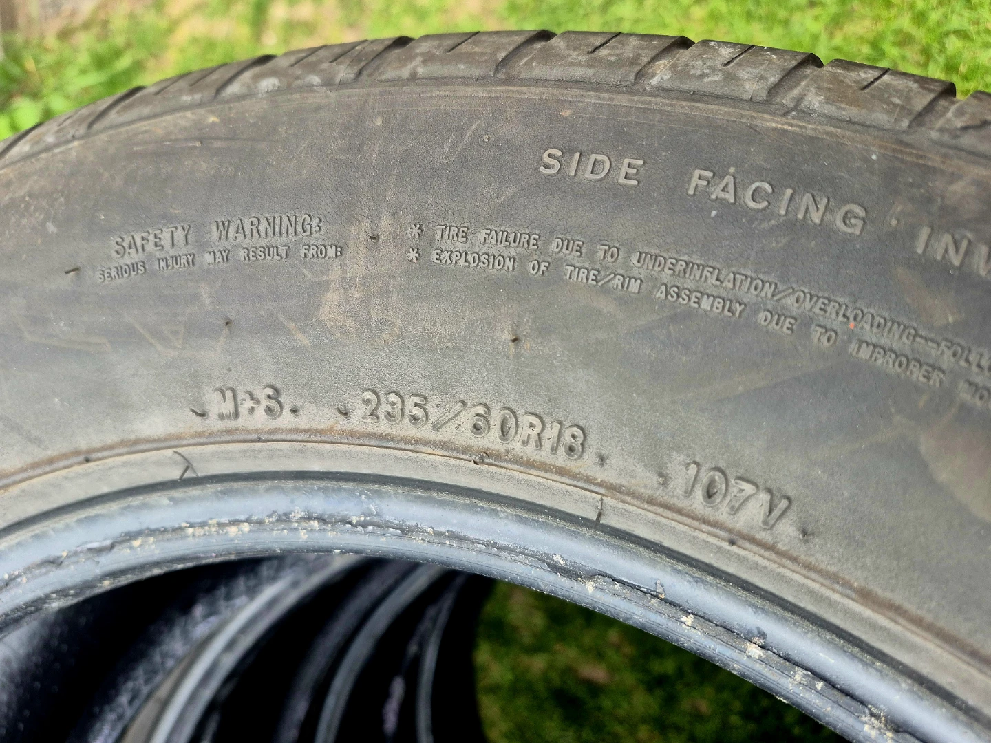 Goodyear All-Season Tires - 235/60R18 - photo 5