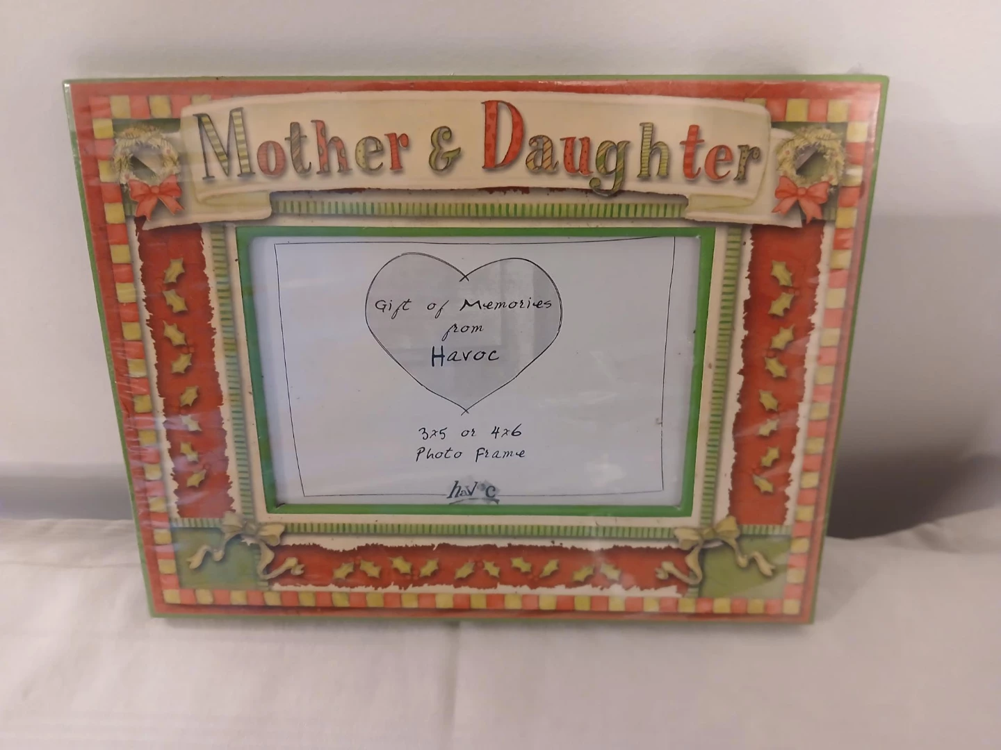 Mother & Daughter Photo Frame 4x6. Pick up only.