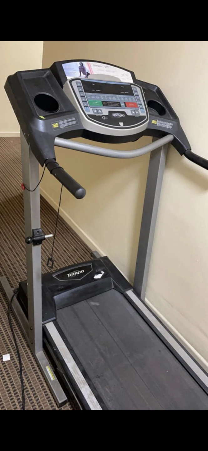 Tempo Fitness Treadmill folable