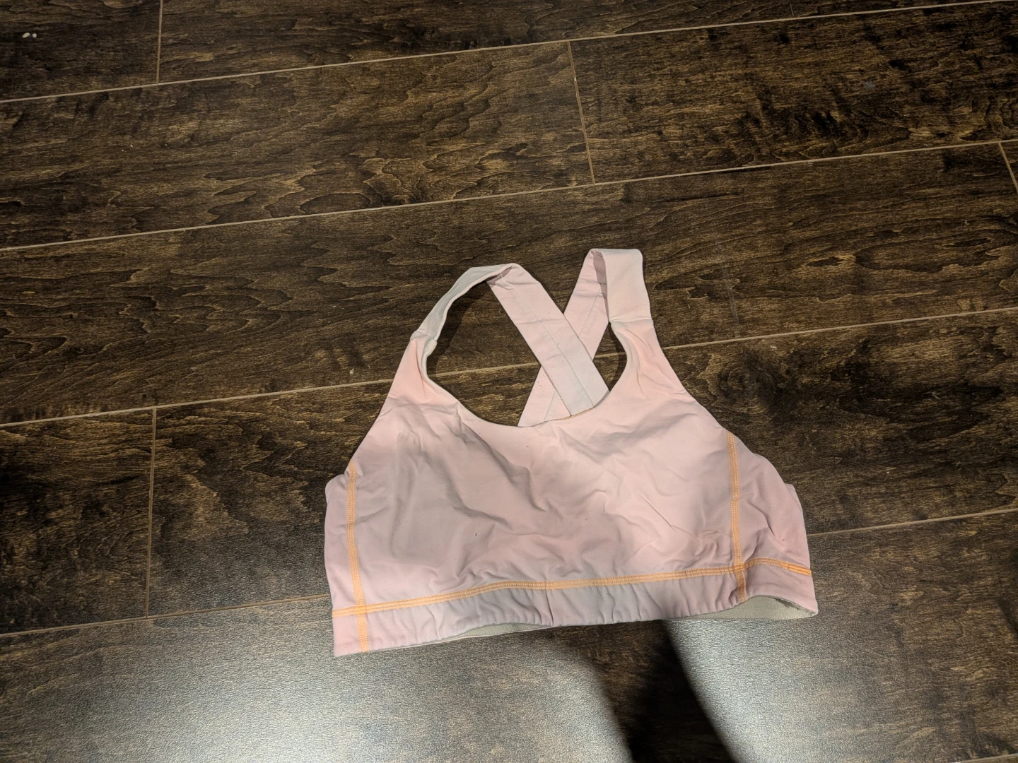 Lululemon Pink Sports Bra Size 10