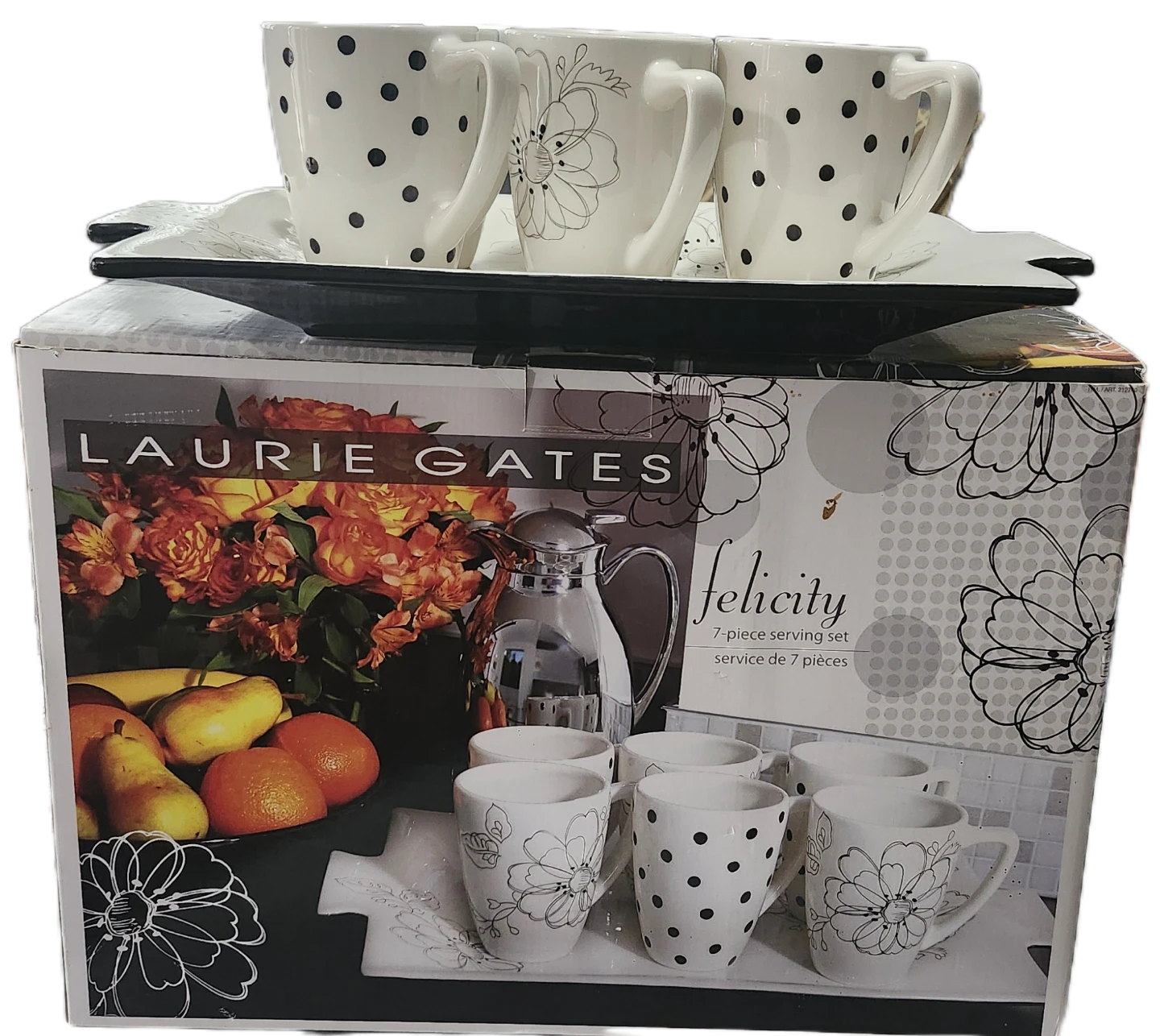 Laurie Gates Felicity 7-Piece Serving Set