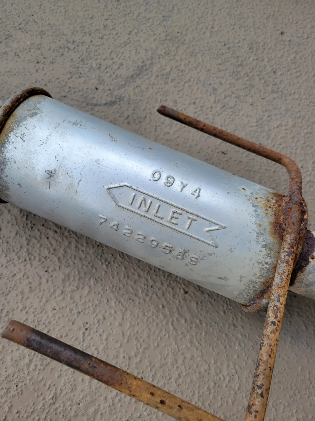 Exhaust Muffler resonator 5/10. Came out of a ford escape 2010 - photo 4