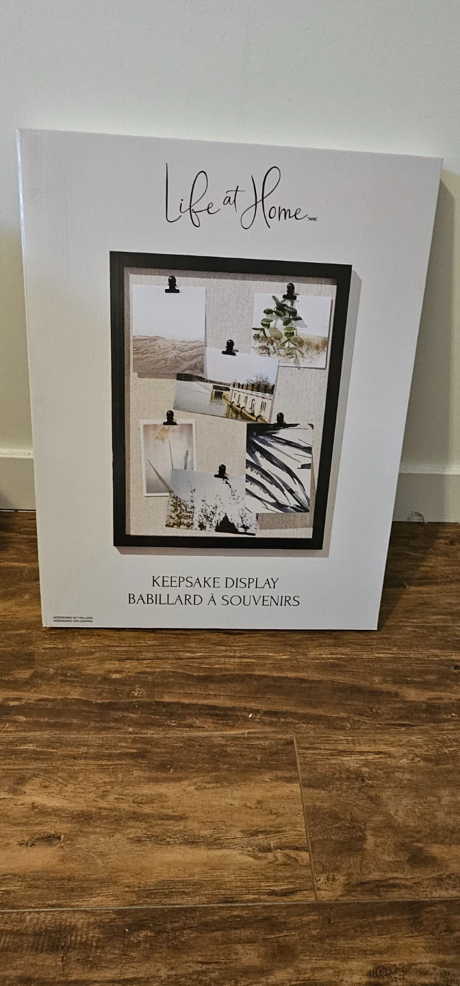 Life at Home Keepsake Display Photo Frame