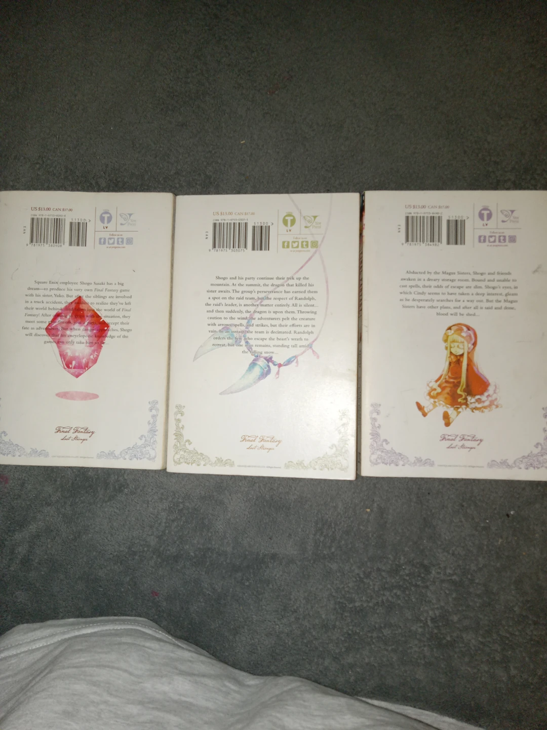 Final Fantasy Lost Adventures Manga Volumes 1-3 - photo 3