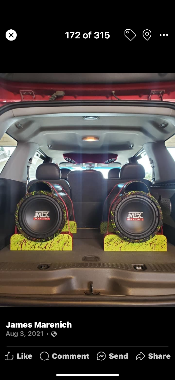 Custom bass tubes with MTX subs