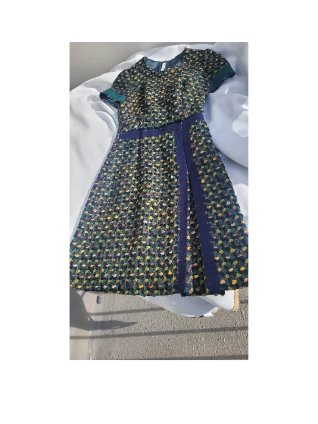 Authentic PRADA 38 adorable green knit dress. - photo 2