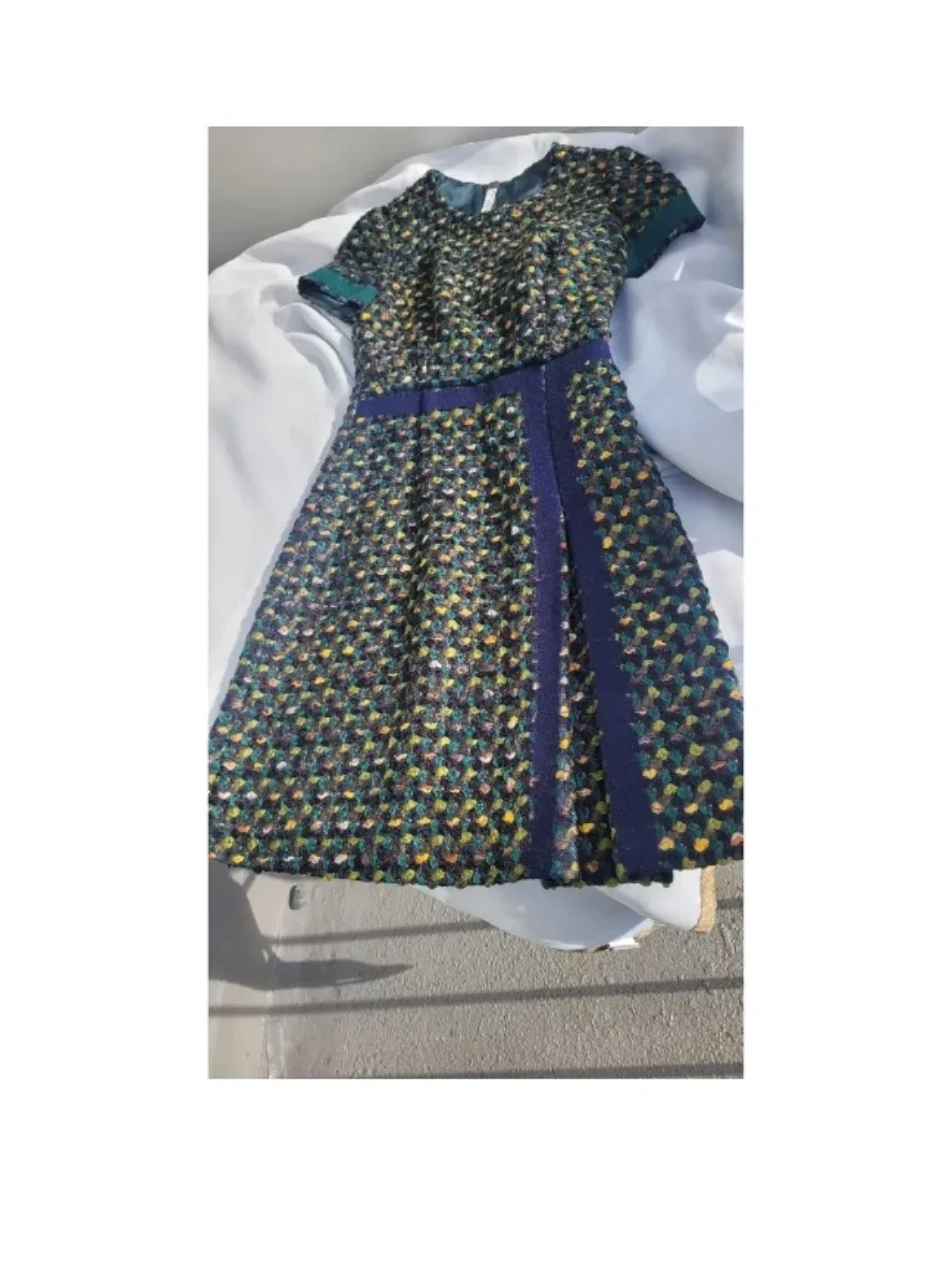 Authentic PRADA 38 adorable green knit dress. - photo 2