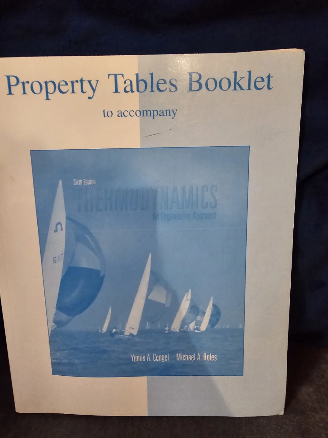 Property Tables Booklet Thermodynamics: An Engineering Approach
