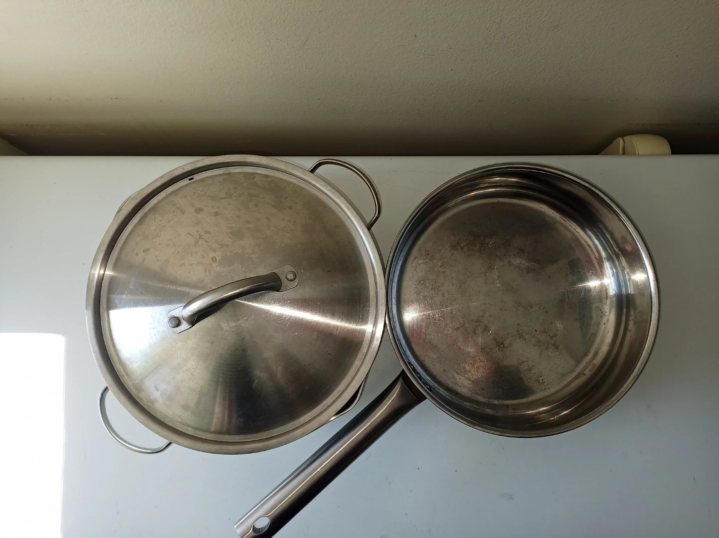 Stainless Steel Pot+Pan+Lid - photo 4