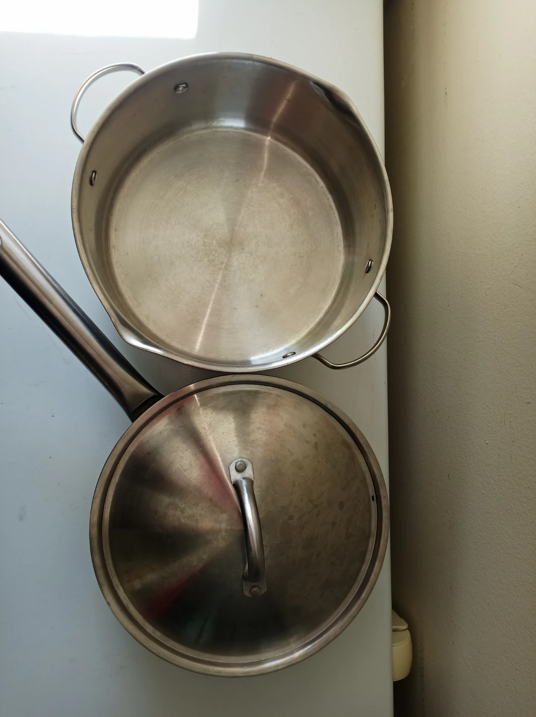 Stainless Steel Pot+Pan+Lid - photo 5