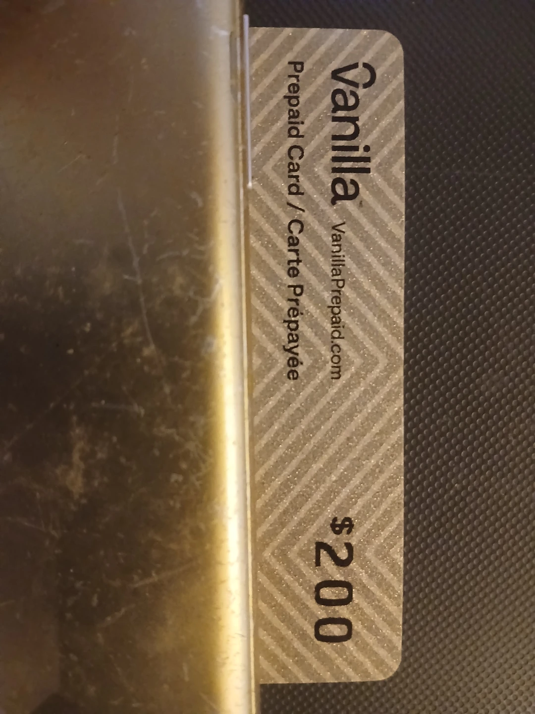 $200 Vanilla Prepaid Card