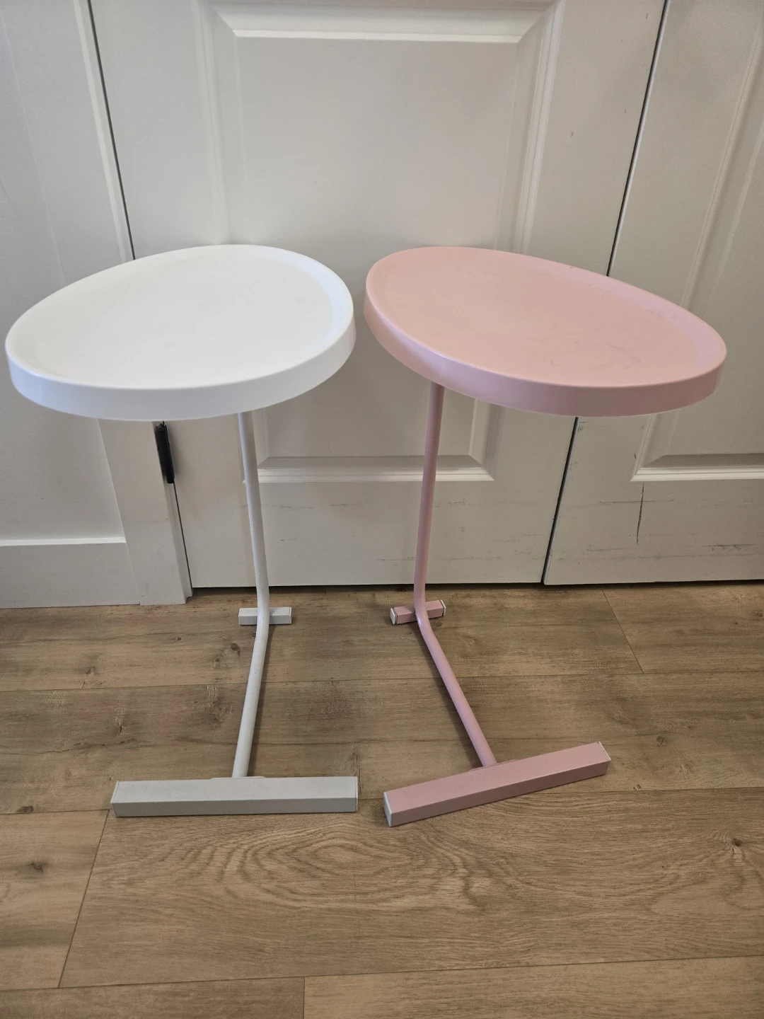 Pink C-Table Side Table