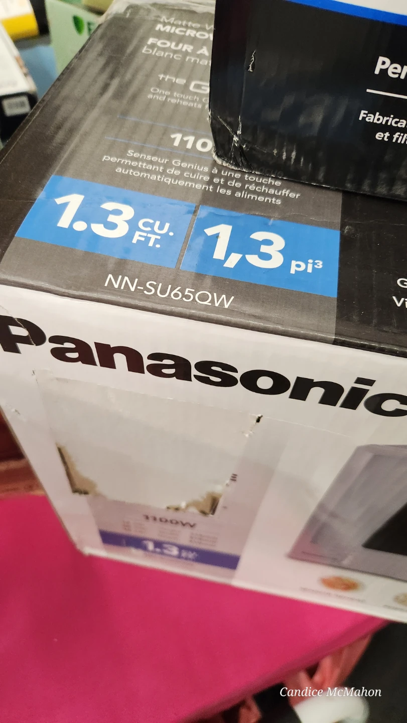 Panasonic 1.3 cu. ft. Microwave NN-SU65QW - photo 2