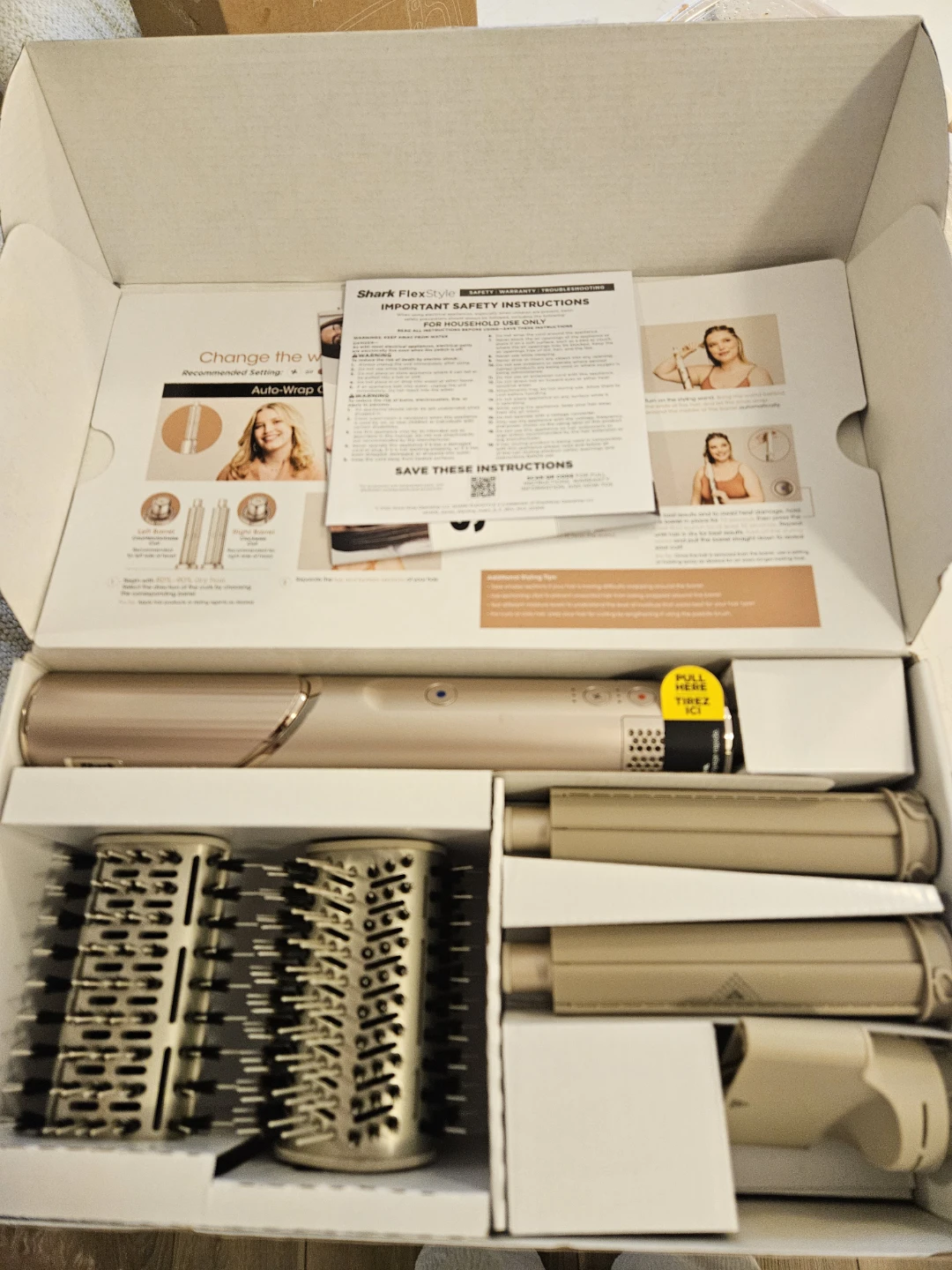Never Used: Shark FlexStyle Air Styling & Drying System - photo 2