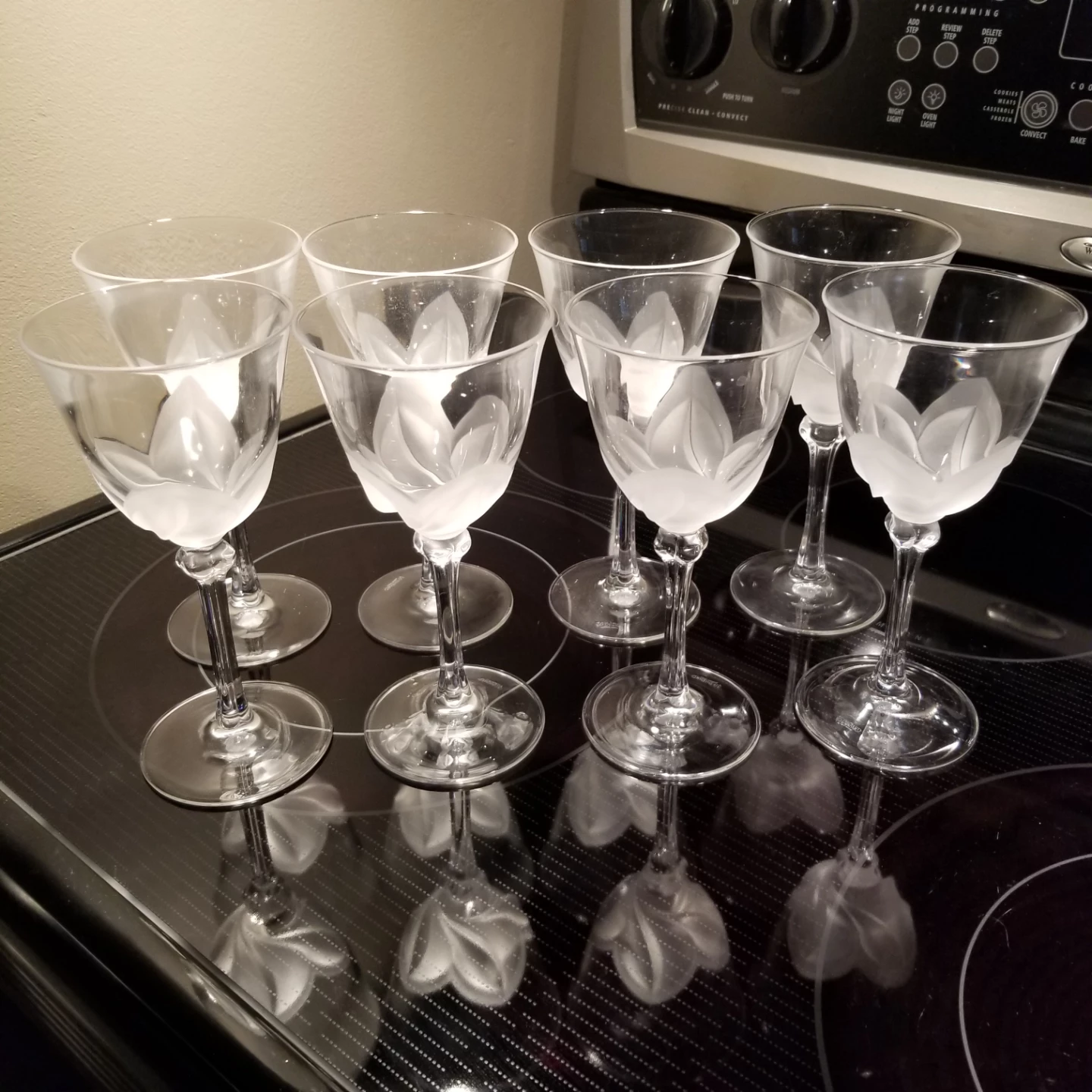 DURAND CRYSTAL WINE GLASSES - photo 2