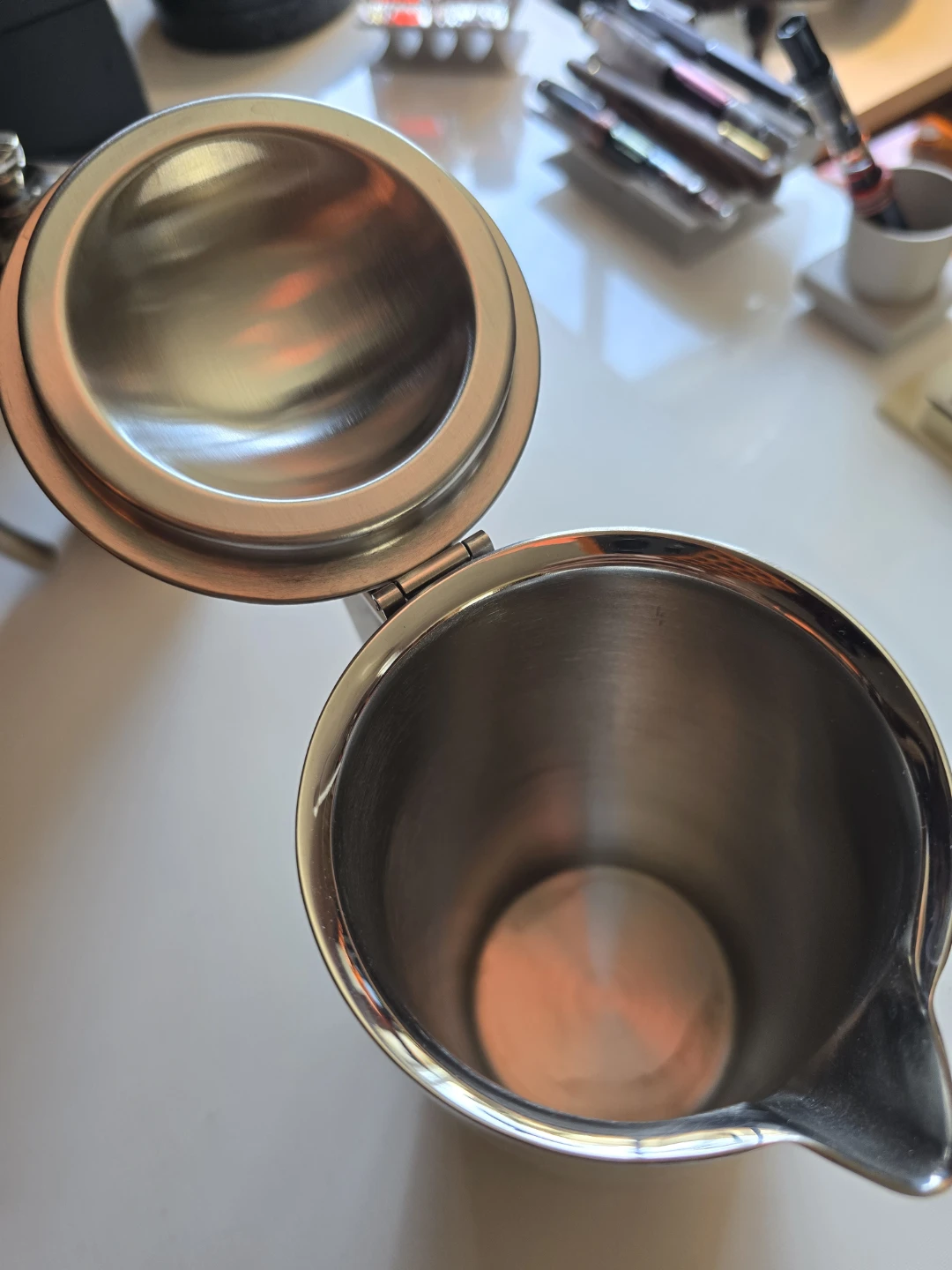 Frieling Stainless Steel double walled coffee / milk containers - photo 2