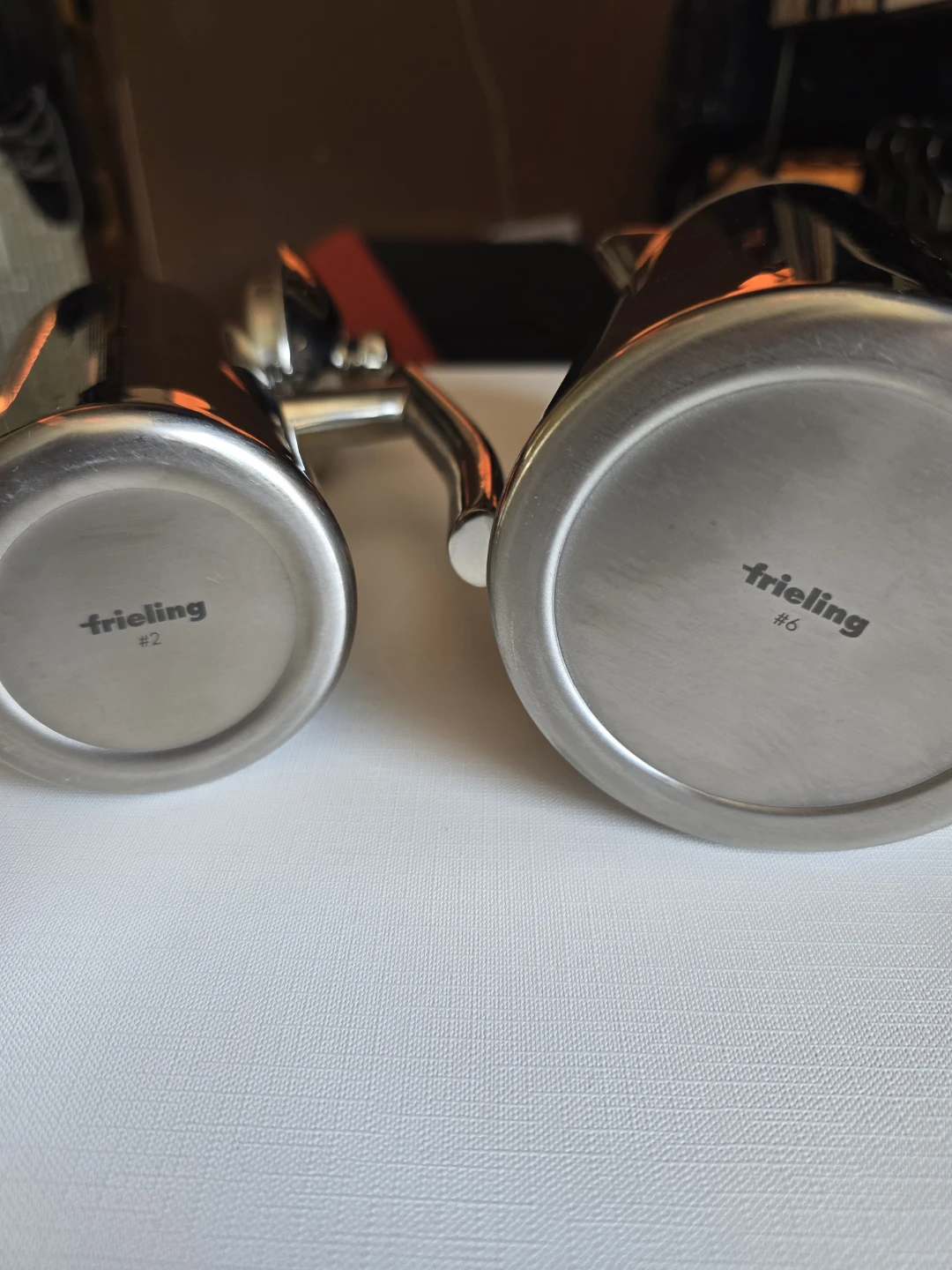 Frieling Stainless Steel double walled coffee / milk containers - photo 4