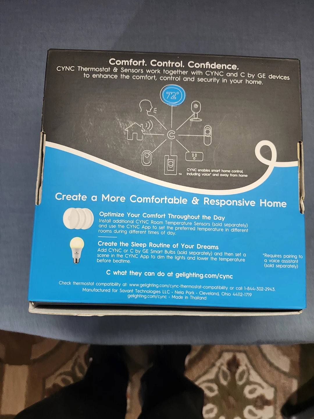 BRAND NEW  GE SMART THERMOSTAT - photo 2