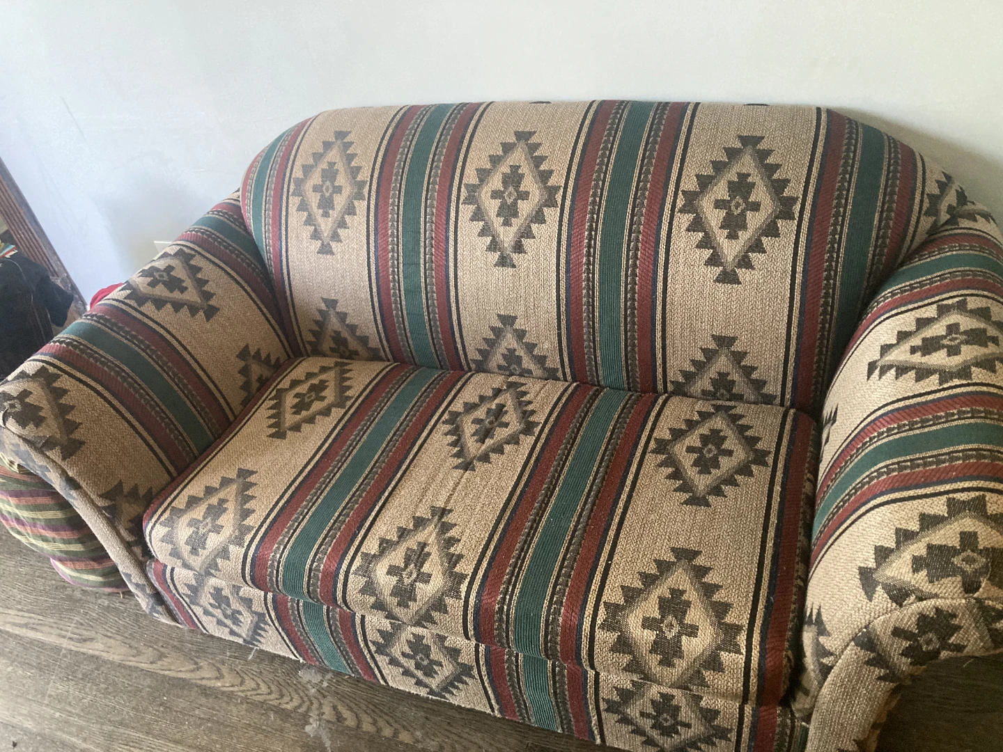 Southwestern Style Loveseat