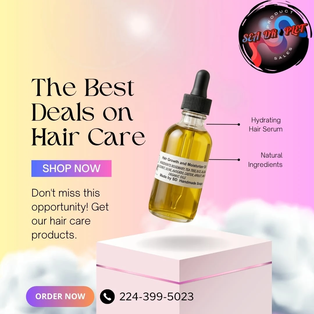 Sea Droplet Hydrating Hair Serum