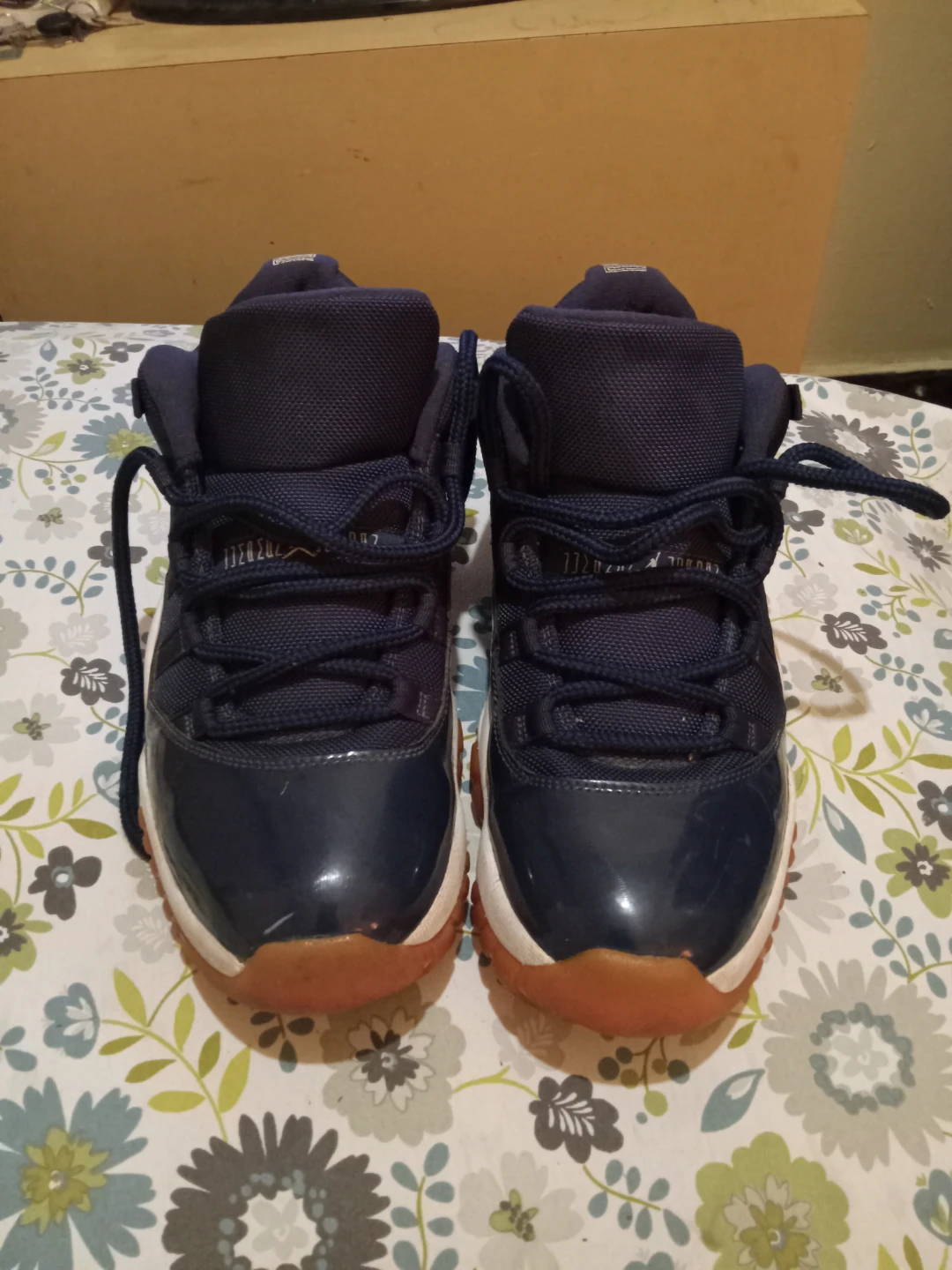 Air Jordan 11 Navy Blue Sneakers