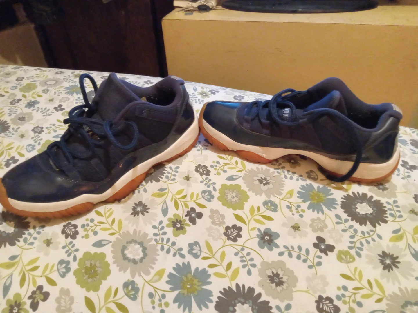 Air Jordan 11 Navy Blue Sneakers - photo 2
