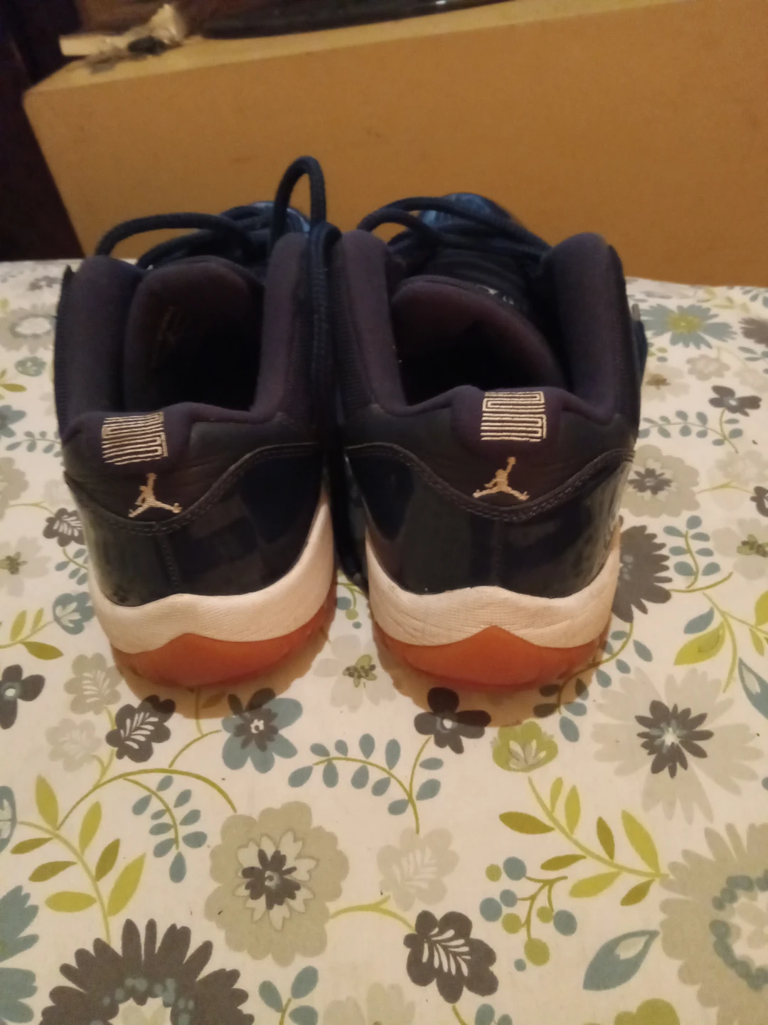 Air Jordan 11 Navy Blue Sneakers - photo 3
