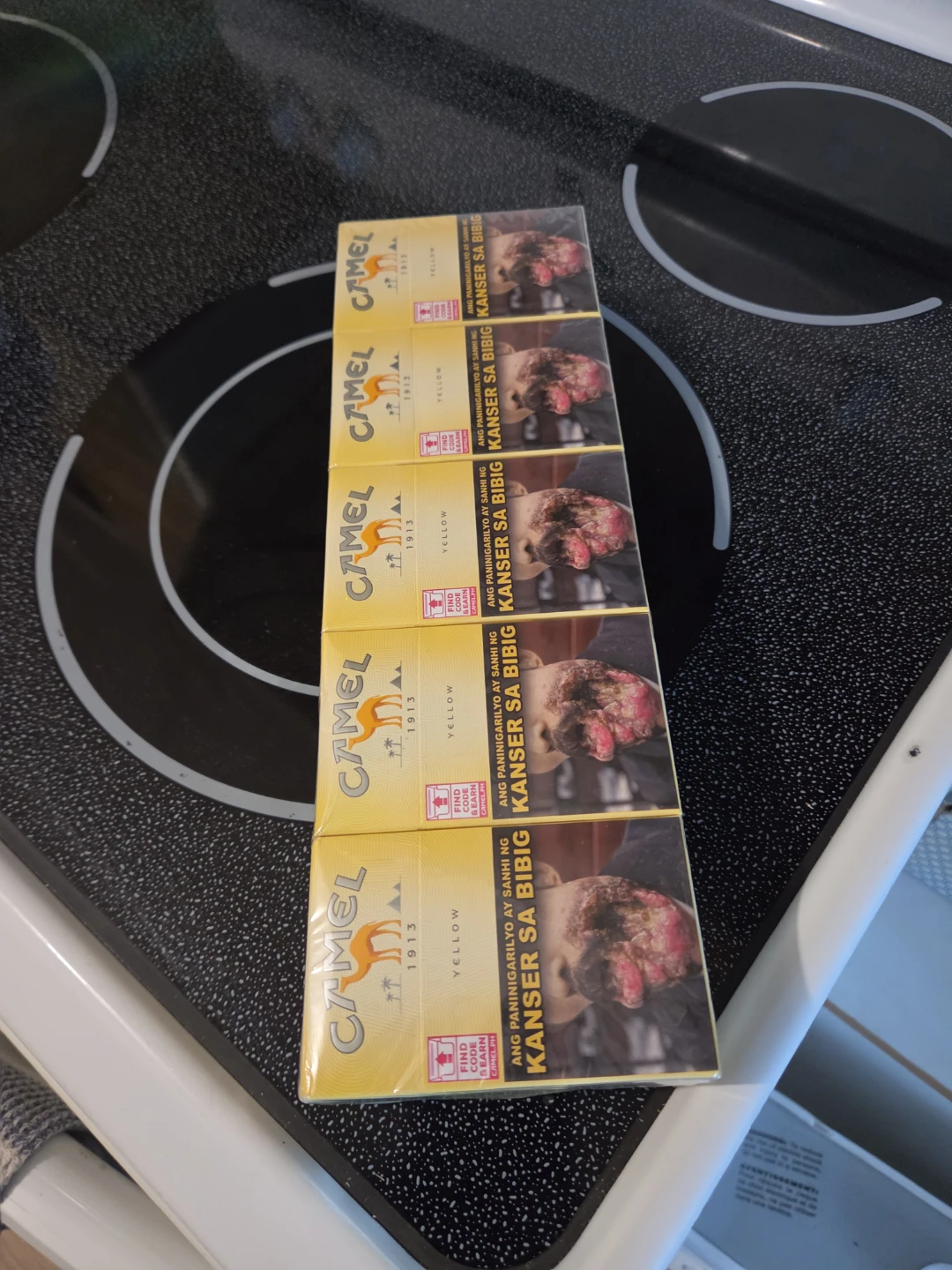 Camel Yellow Cigarettes - 5 Packs
