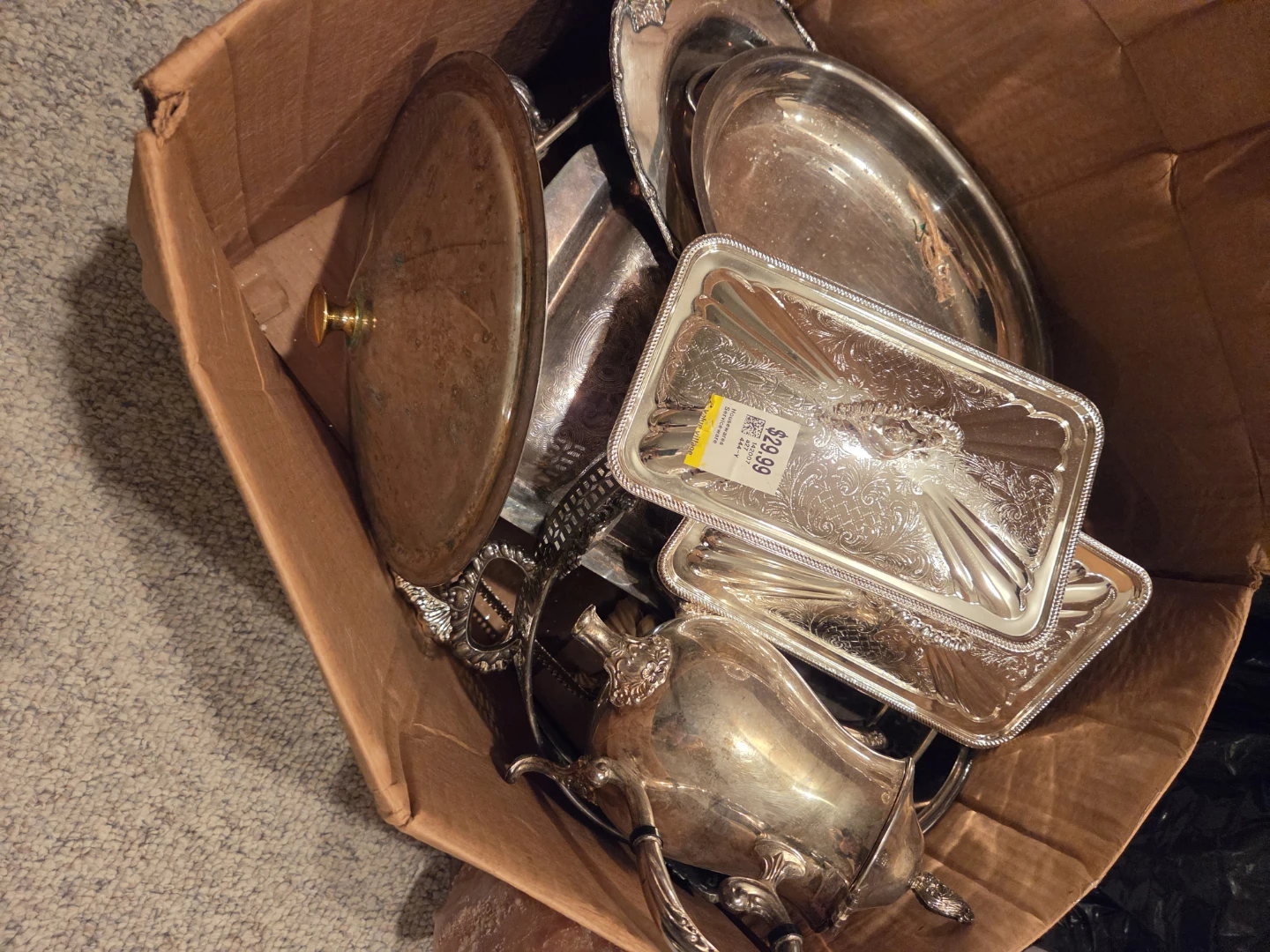 Mixed Lot of Silver Plated Servingware - photo 2