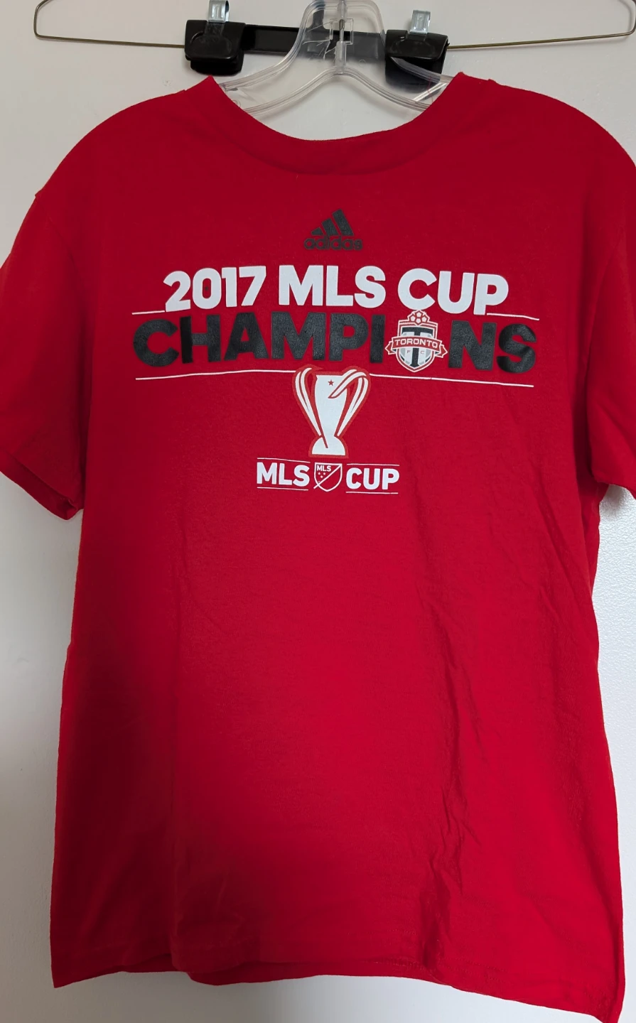 Adidas 2017 MLS Cup Champions Toronto  FC T-Shirt