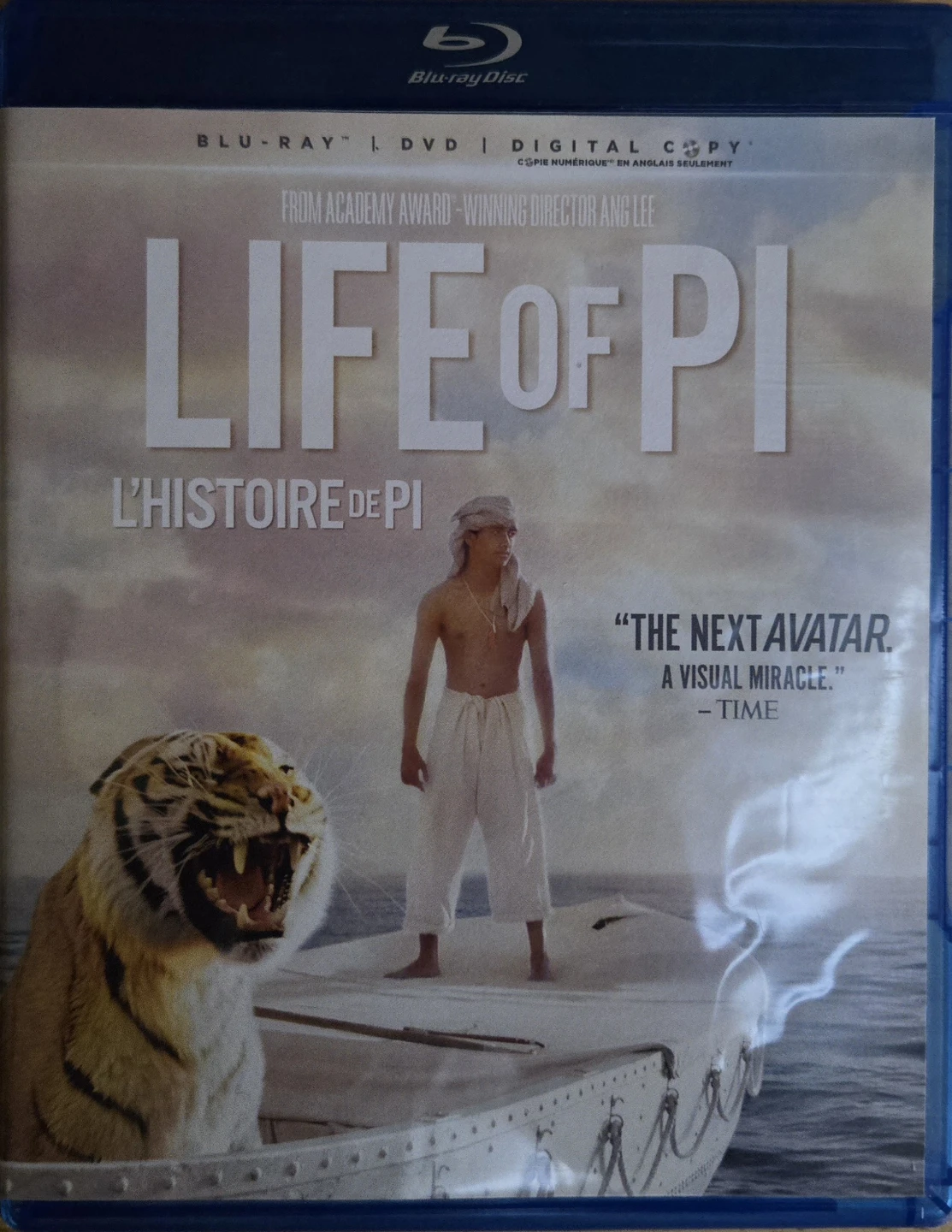 Life of Pi on Blu-ray