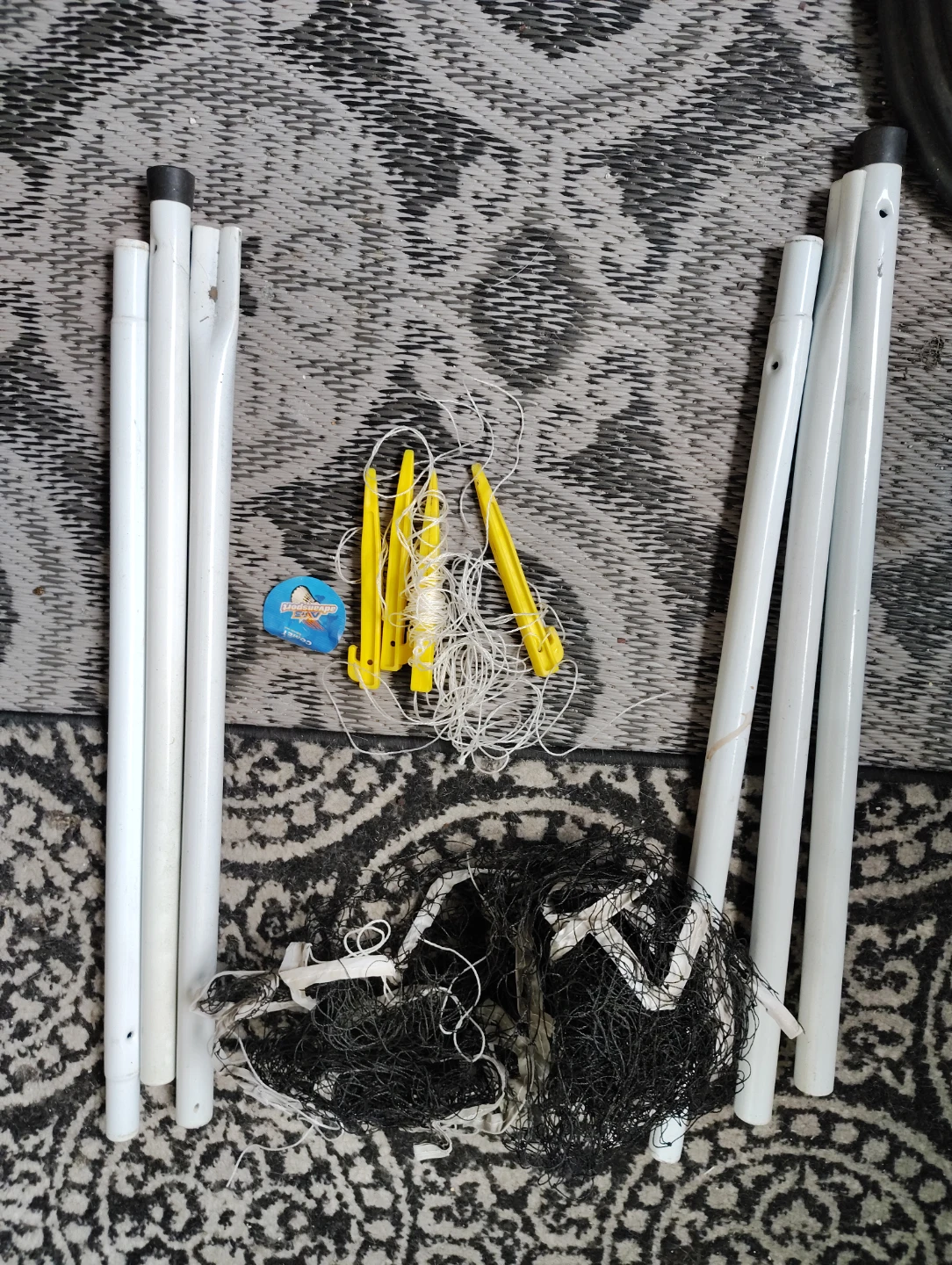 Volleyball Net Set Poles