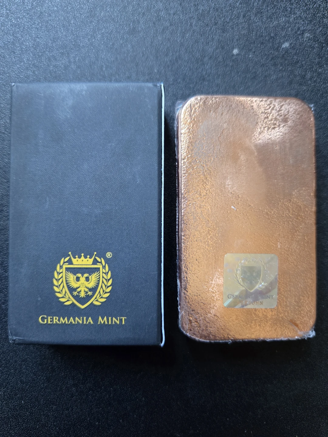 Germania Mint 10 oz 999.9 Fine Copper Bar - photo 2
