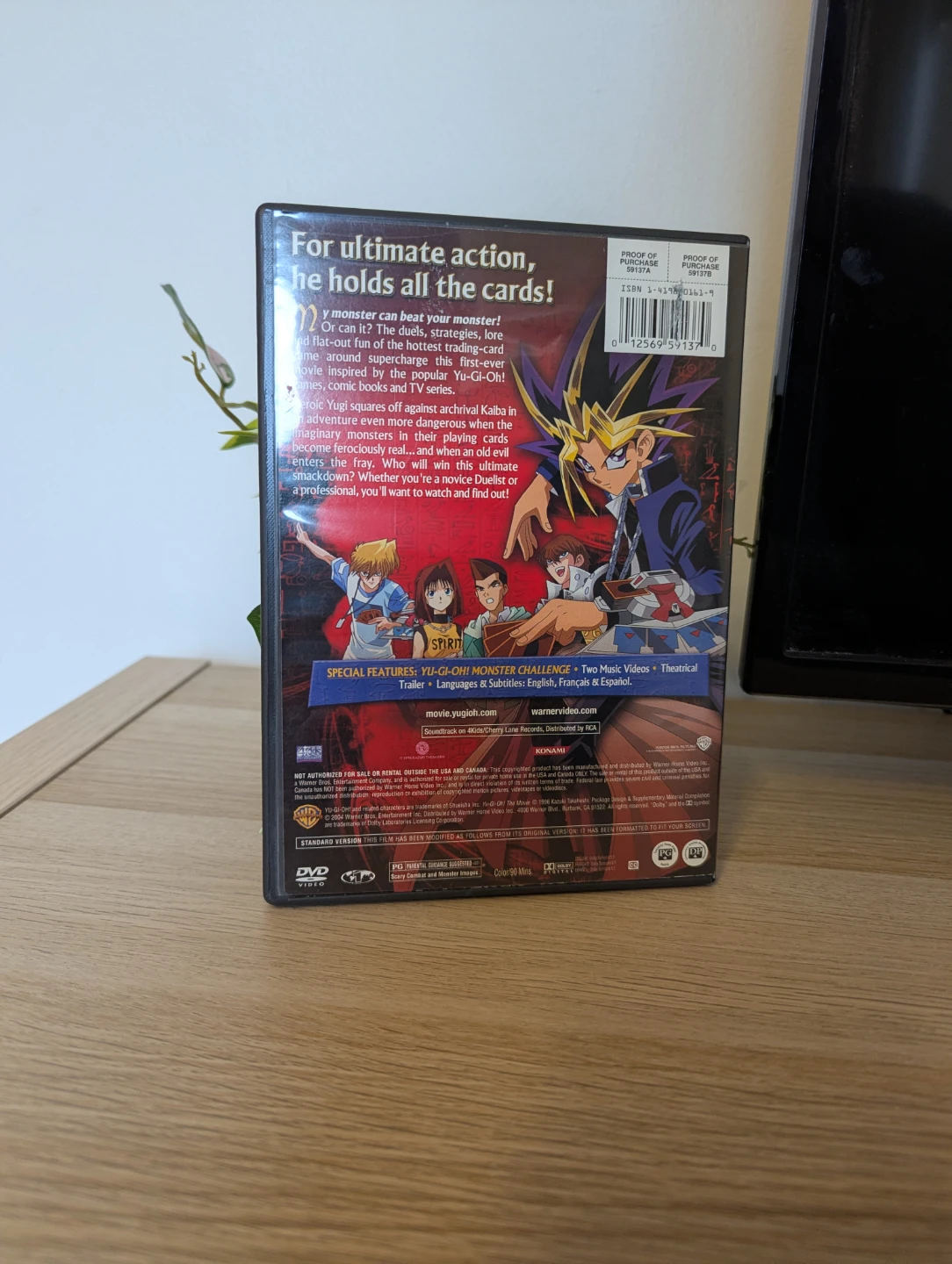 Yu-Gi-Oh! The Movie DVD - photo 3