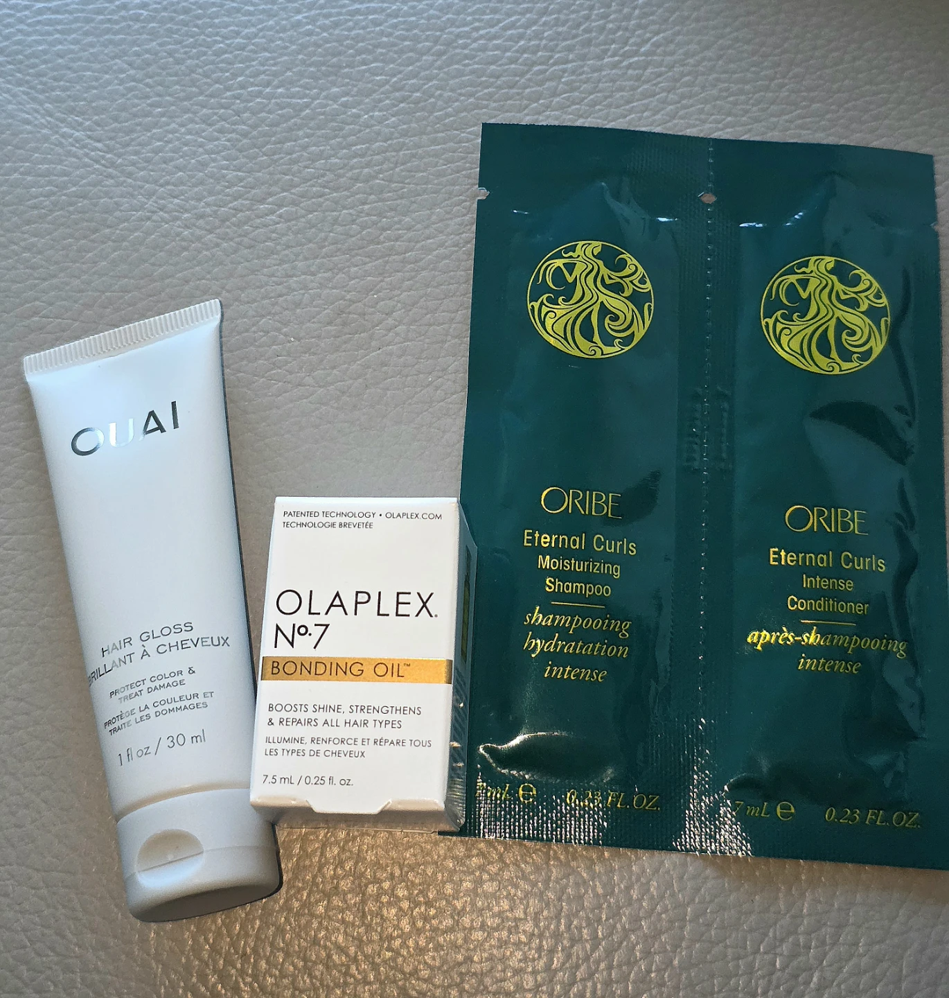Olaplex No. 7 Oil, Oribe Set, and Ouai Hair Gloss $15 for ALL!