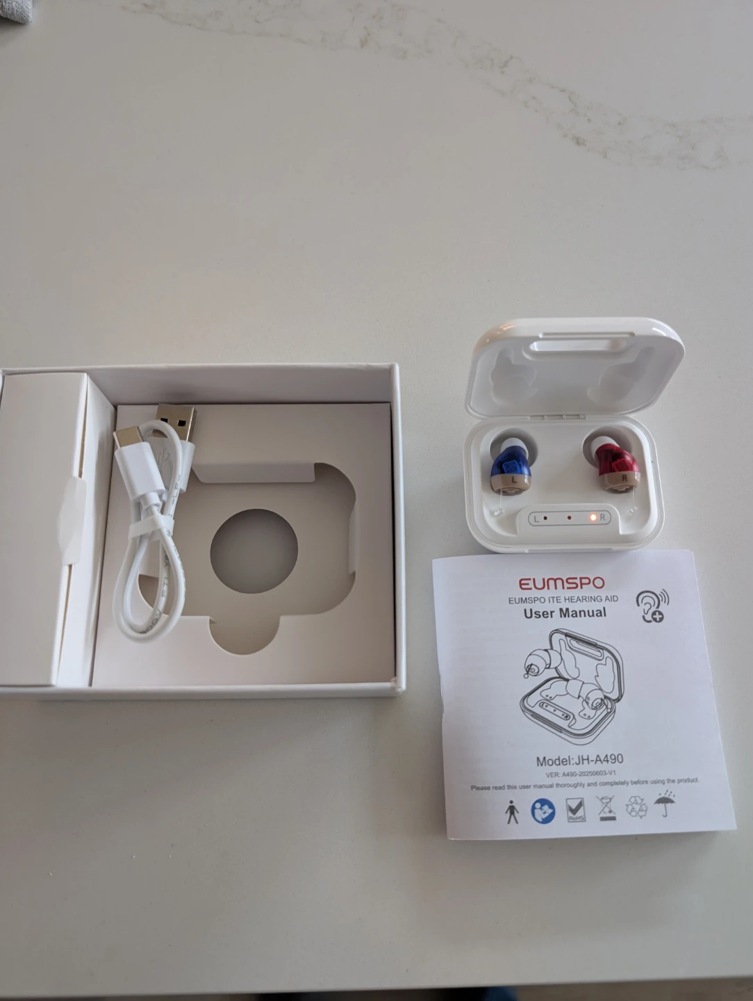 EUMSMPO Rechargeable Hearing Aid JH-A490 - photo 2