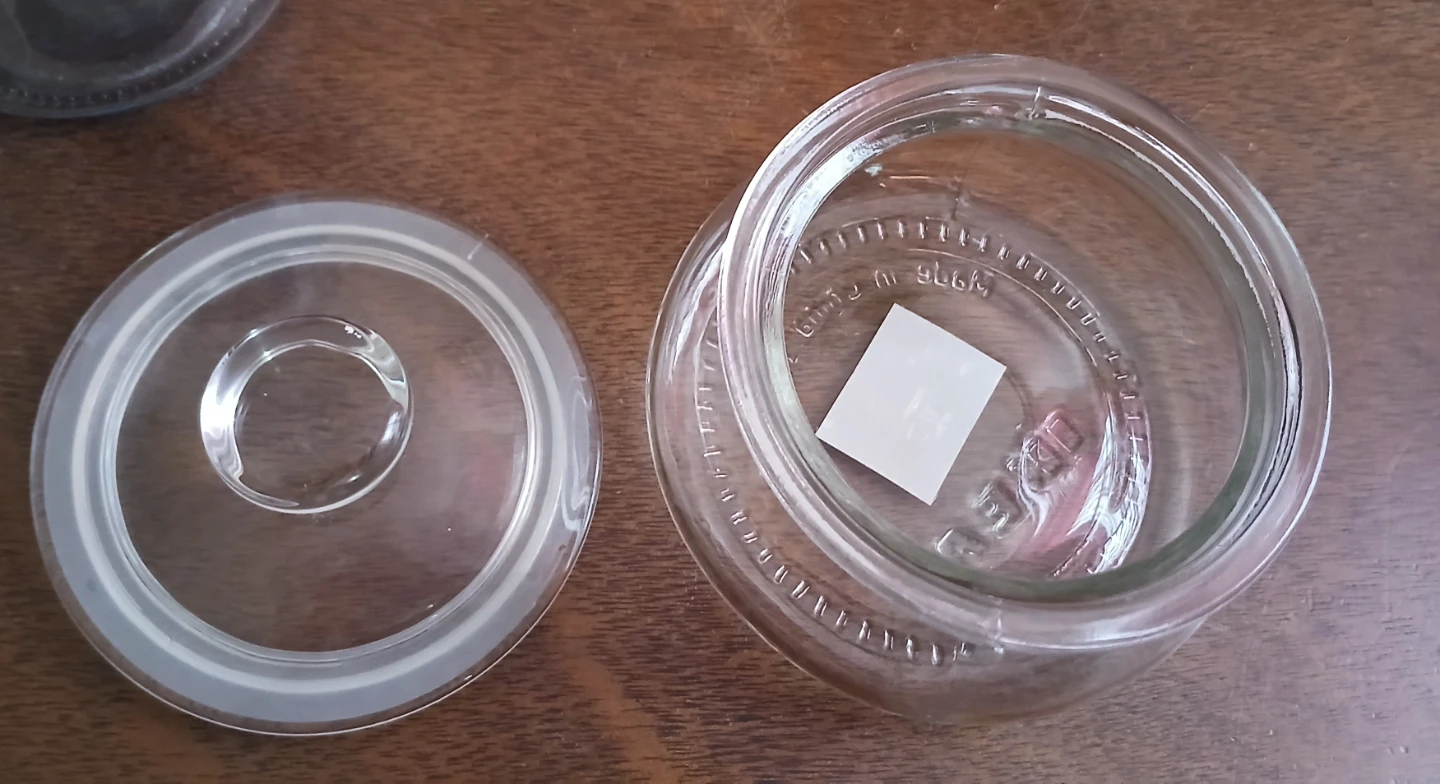 Glass Candy Jar with Lid