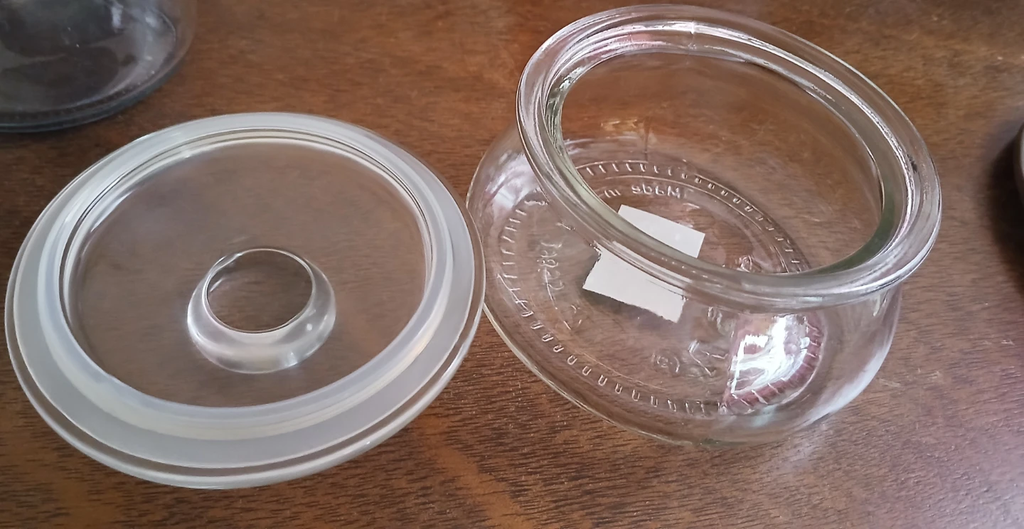 Glass Candy Jar with Lid - photo 5