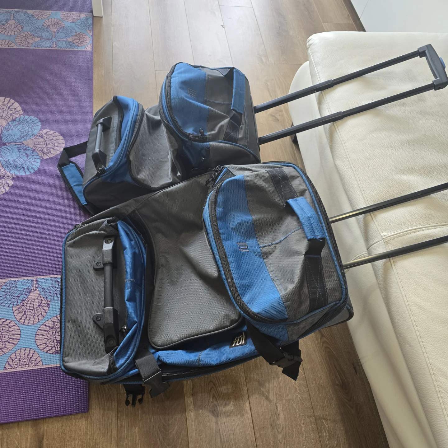 Ful Luggage Set - Blue and Grey - photo 2