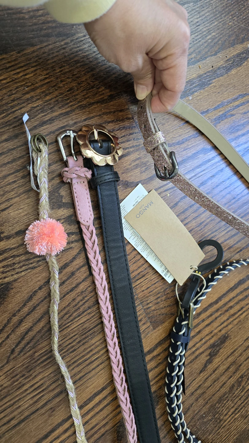 NEW kids bundle of 5 Belts