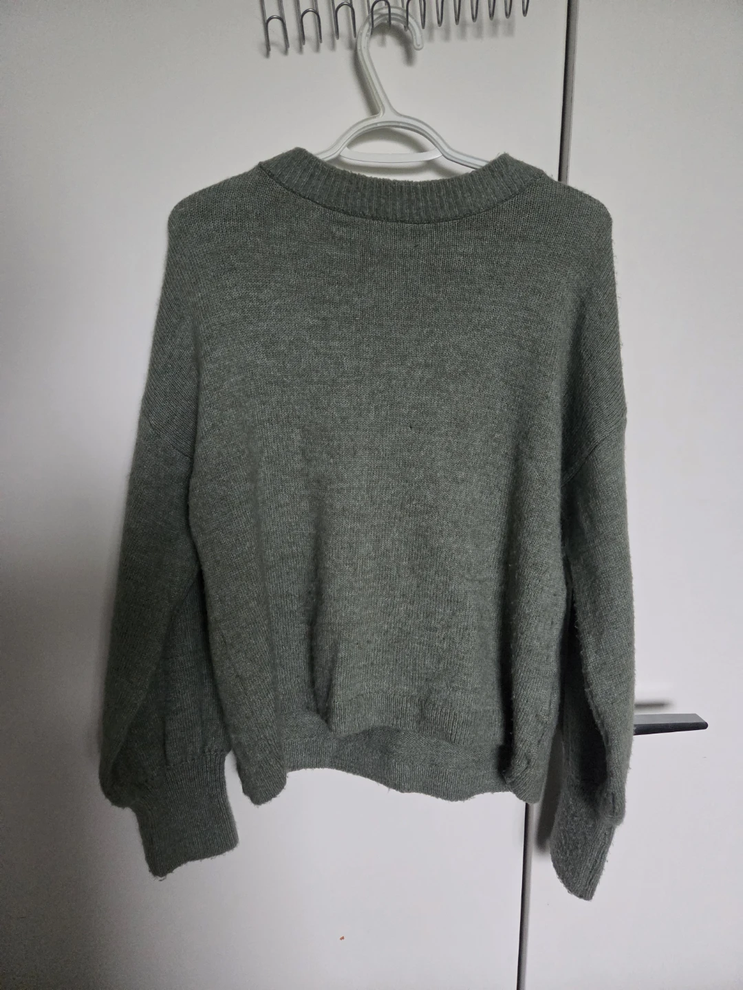 Green Knit Sweater ONLY