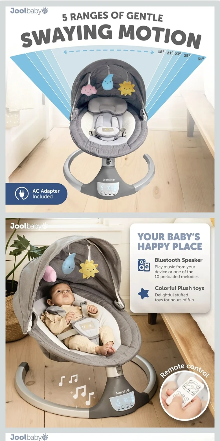 Jool Baby NOVA Signature Baby Swing - photo 5