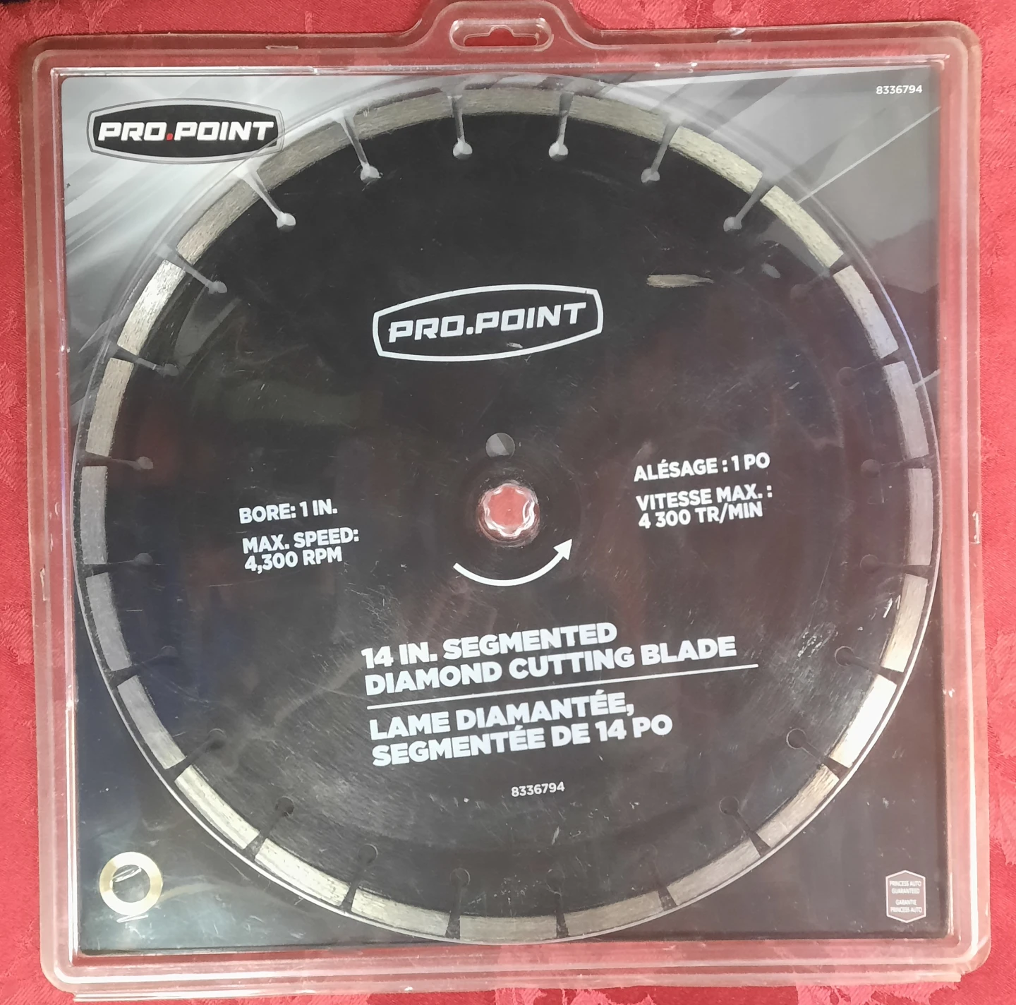 PRO.POINT 14" Segmented Diamond Cutting Blade