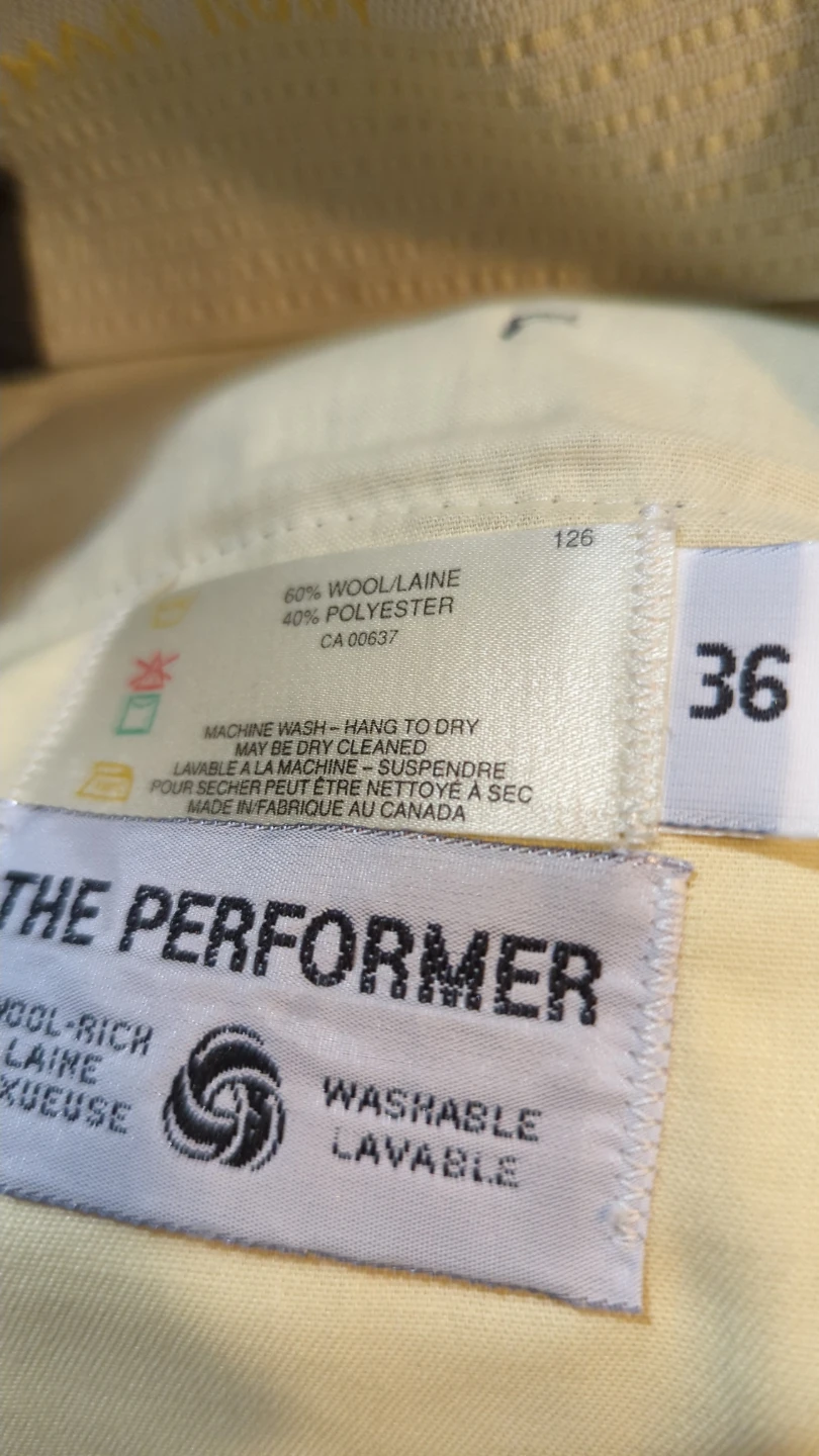 The Performer Wool Blend Pants - Size 36 - photo 3